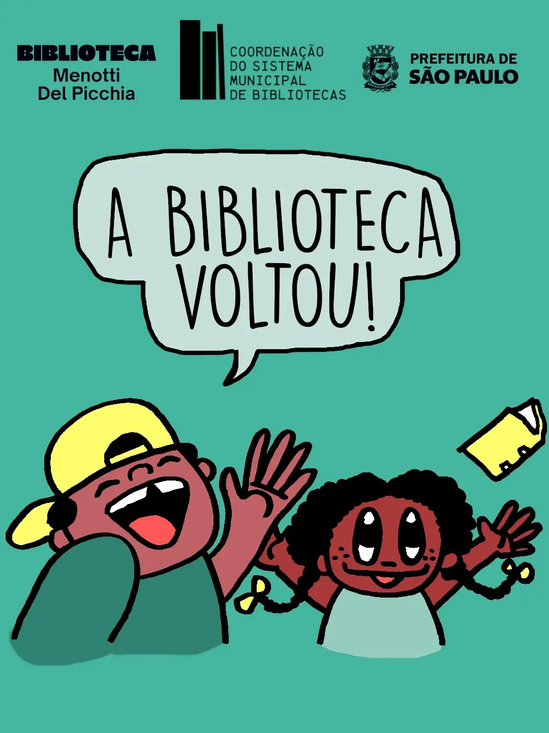 Reinauguração da Biblioteca Menotti — Biblioteca Menotti Del Picchia, Limão, São Paulo