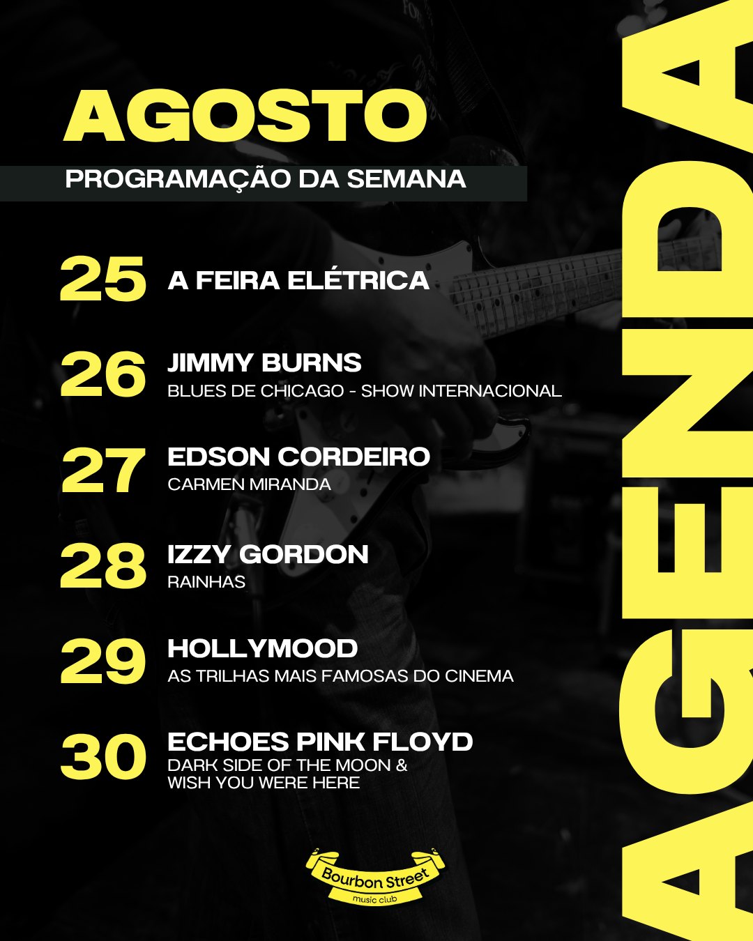 Música ao Vivo no Bourbon Street — Bourbon Street, Moema, São Paulo