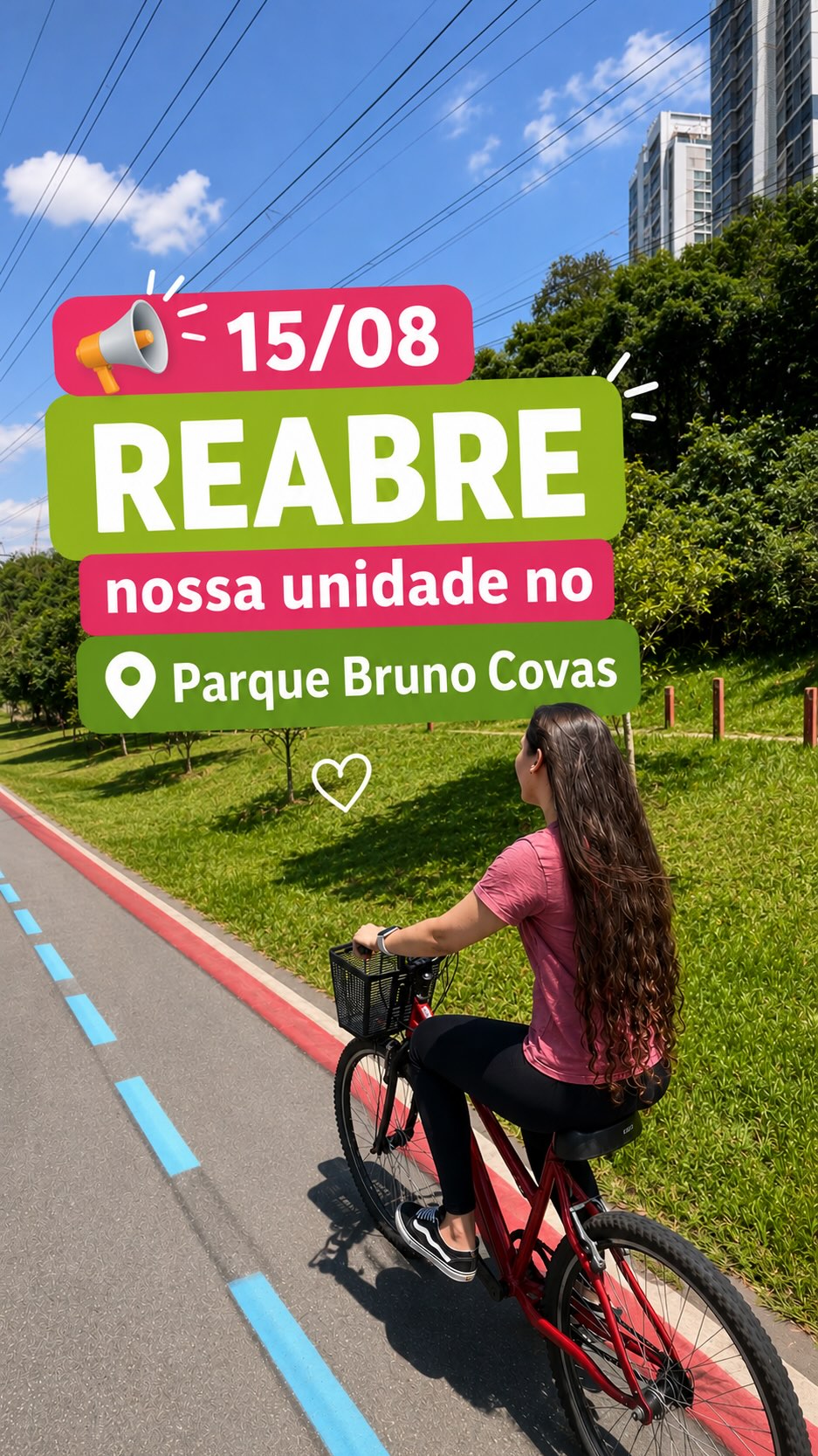 Reencontro BikeGo no Parque Bruno Covas