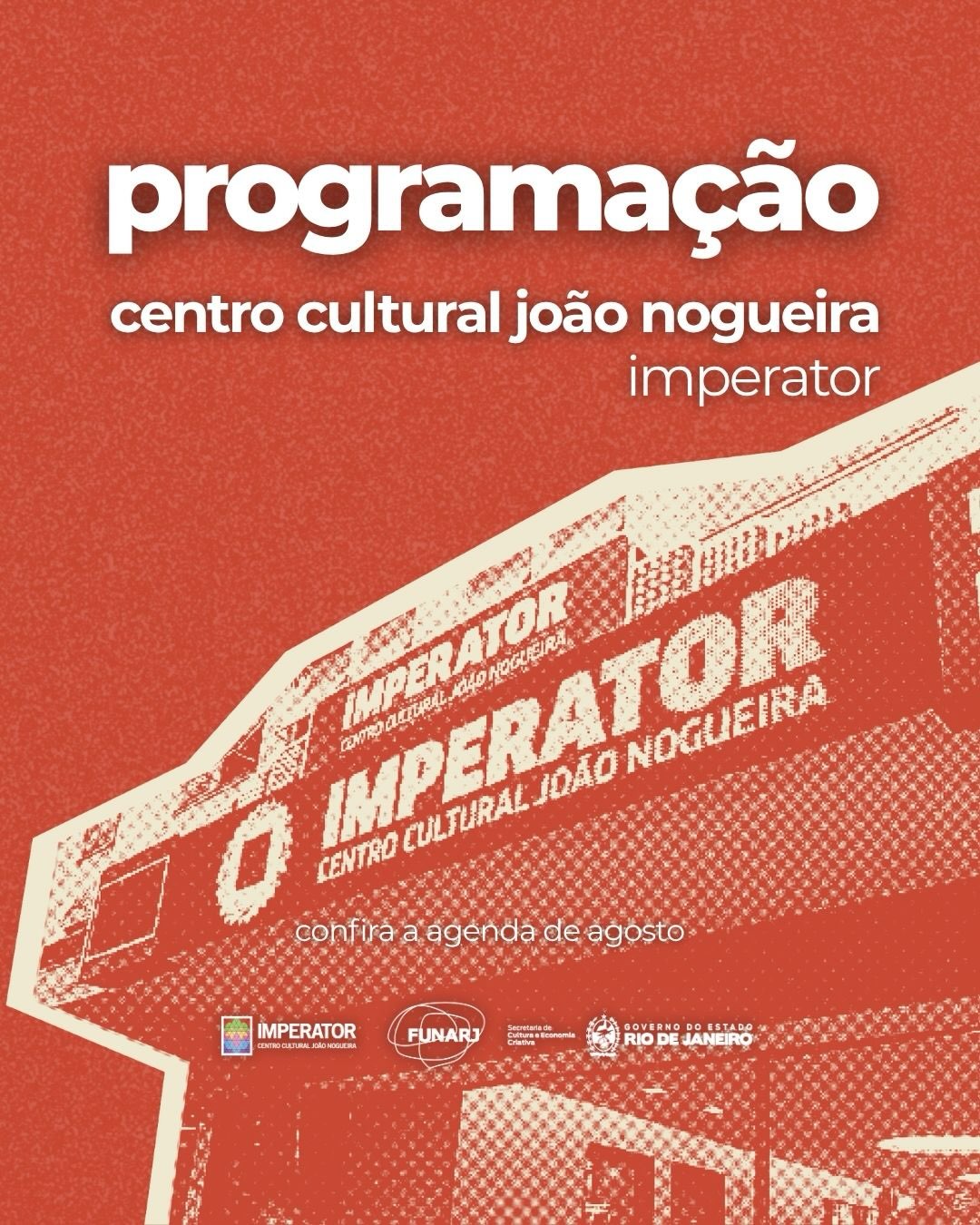Programação Semanal do Centro Cultural João Nogueira — Imperator (C.C. João Nogueira), Méier, Rio de Janeiro