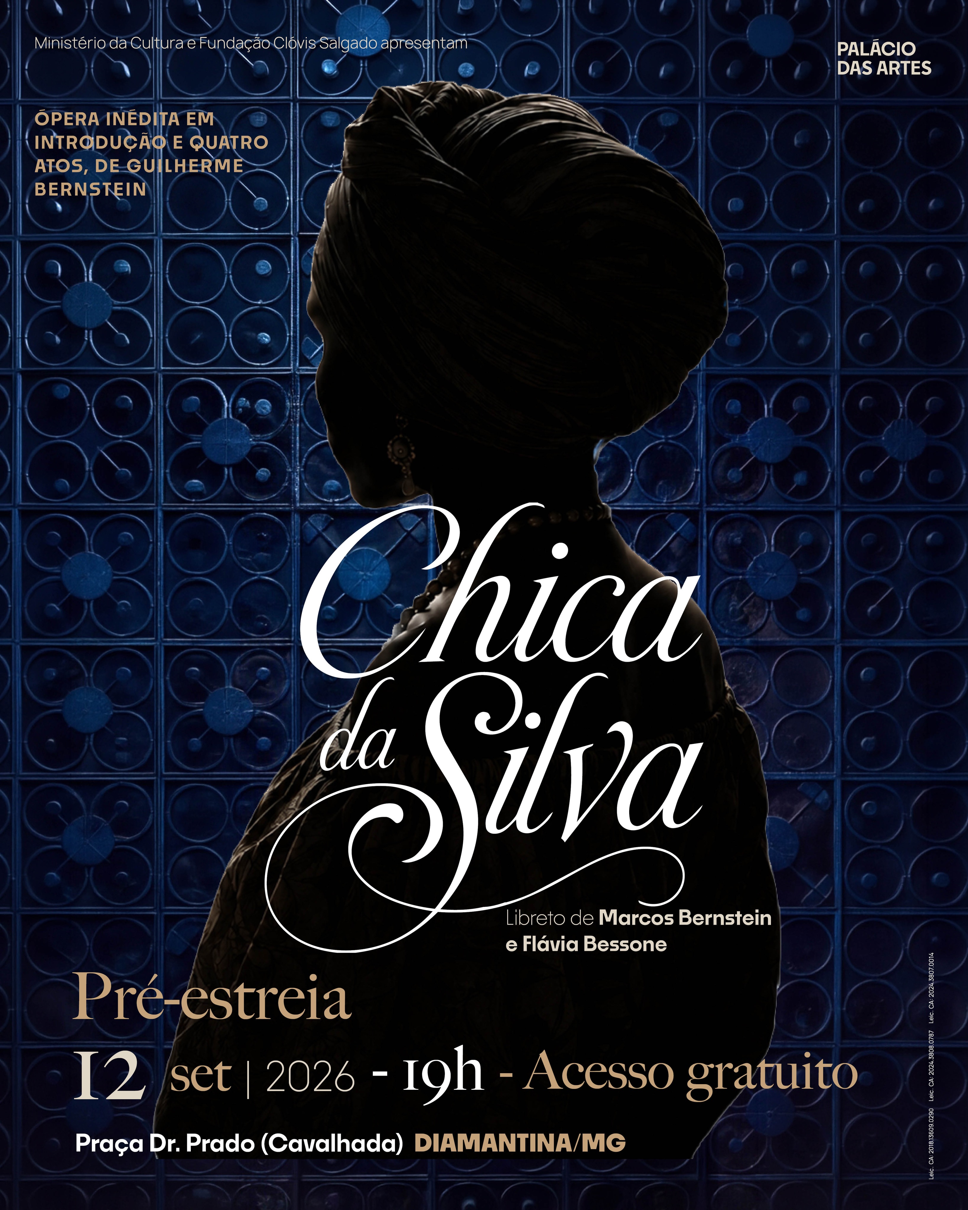 Ópera Chica da Silva - Récita em Belo Horizonte — Palácio das Artes, Centro, Belo Horizonte