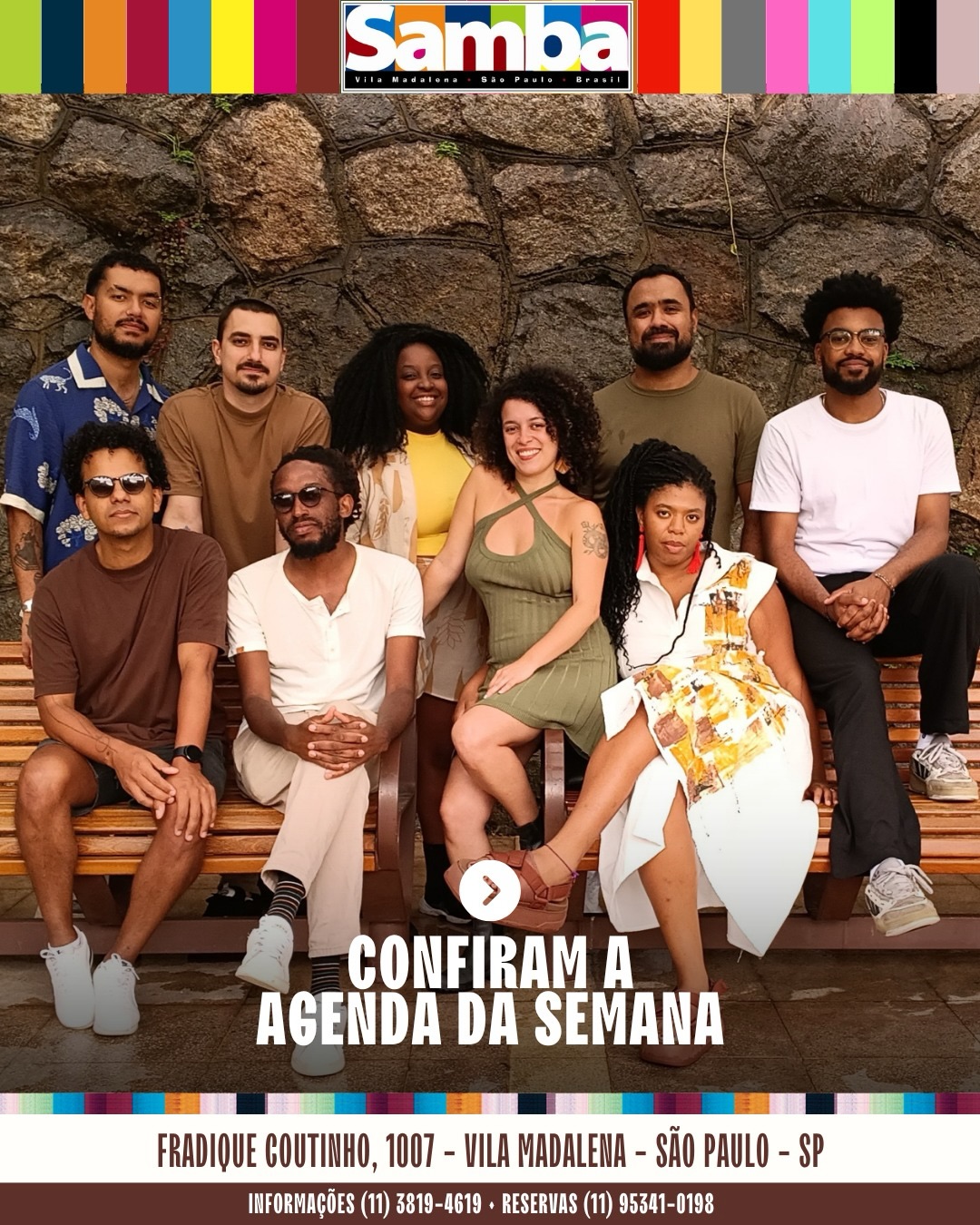 Roda de Samba com Samba Murundu — Bar Samba, Pinheiros, São Paulo