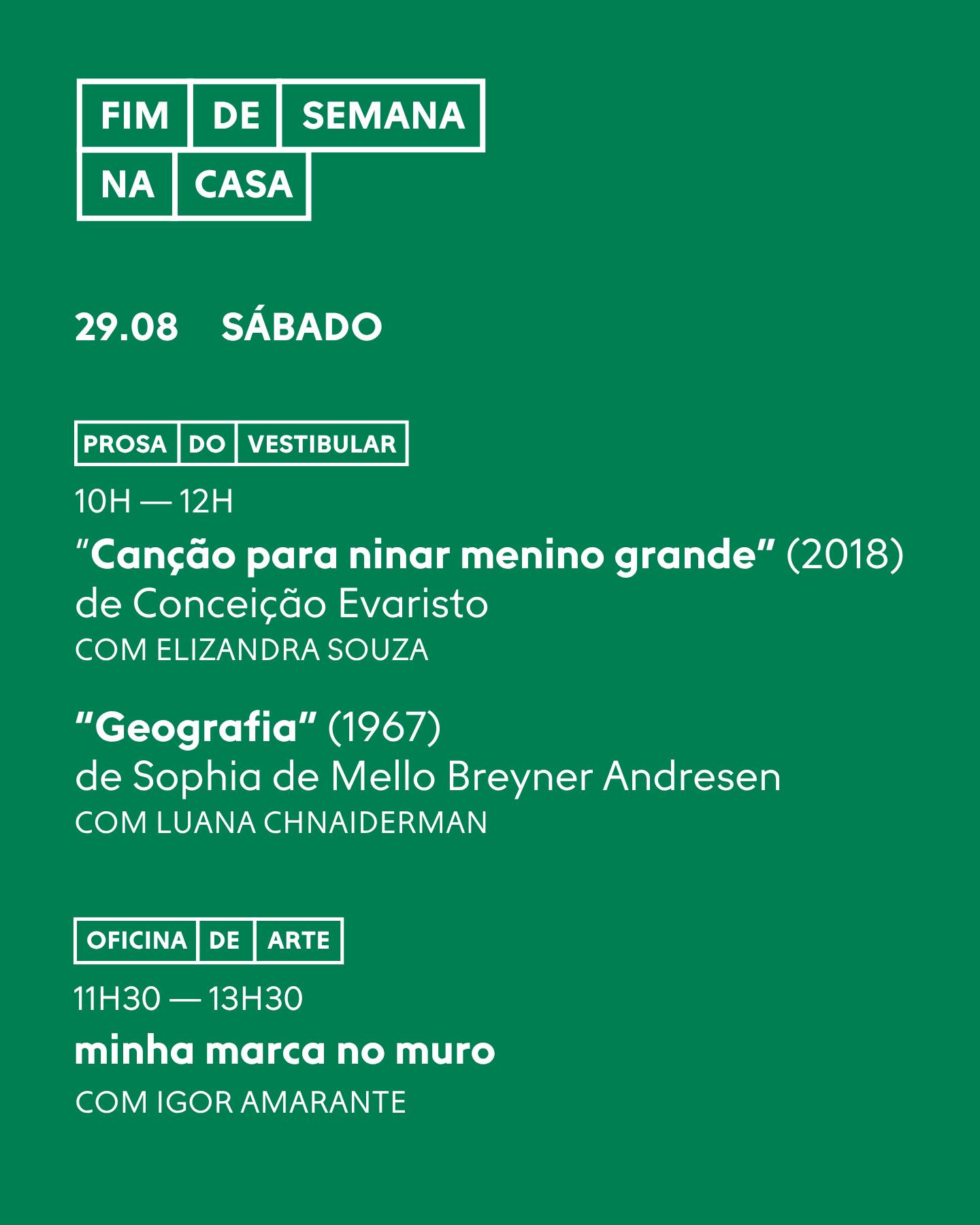 Oficina de arte - Minha marca no muro — Casa de Cultura do Parque, Alto de Pinheiros, São Paulo