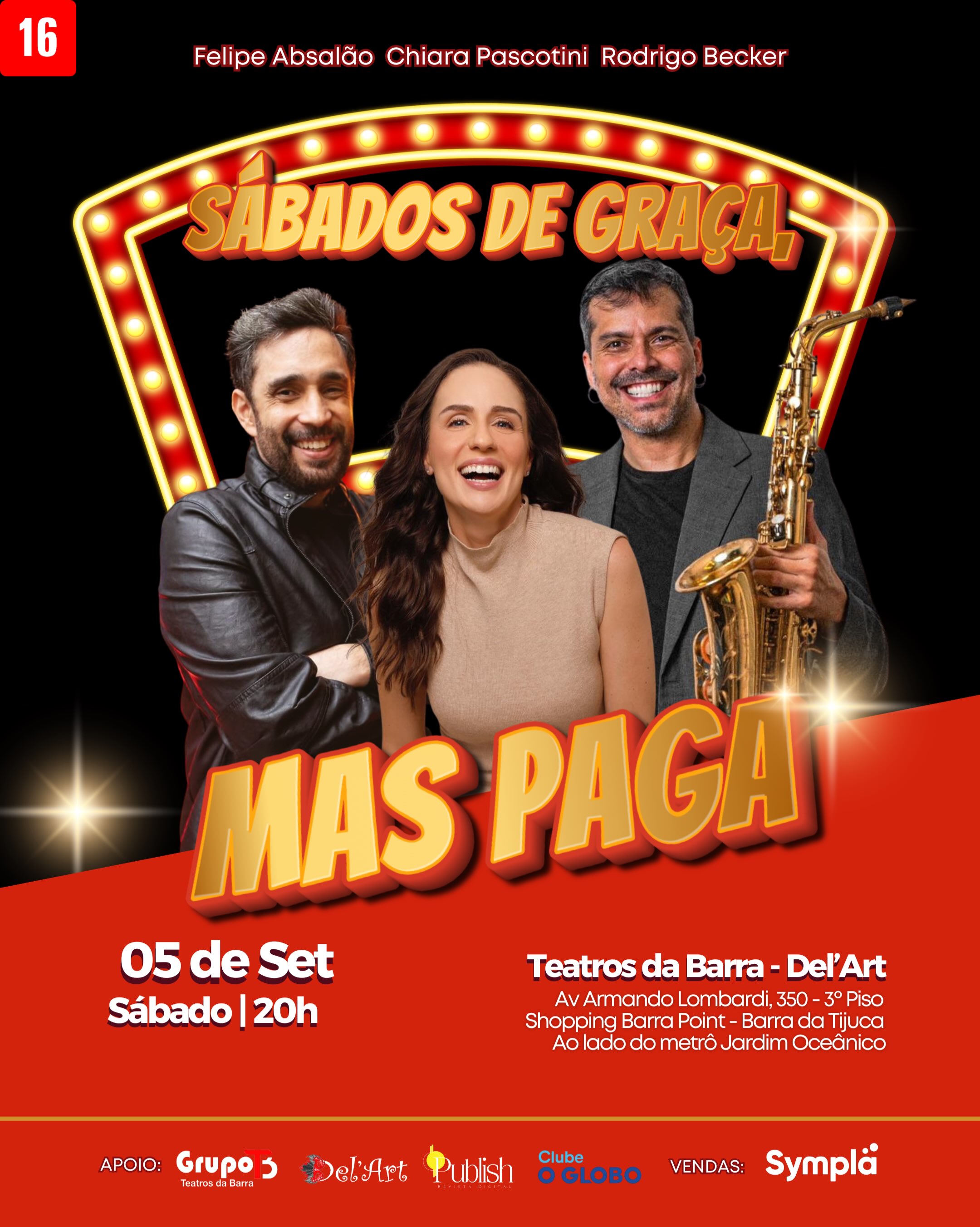 Show de Stand-up Comedy na Barra