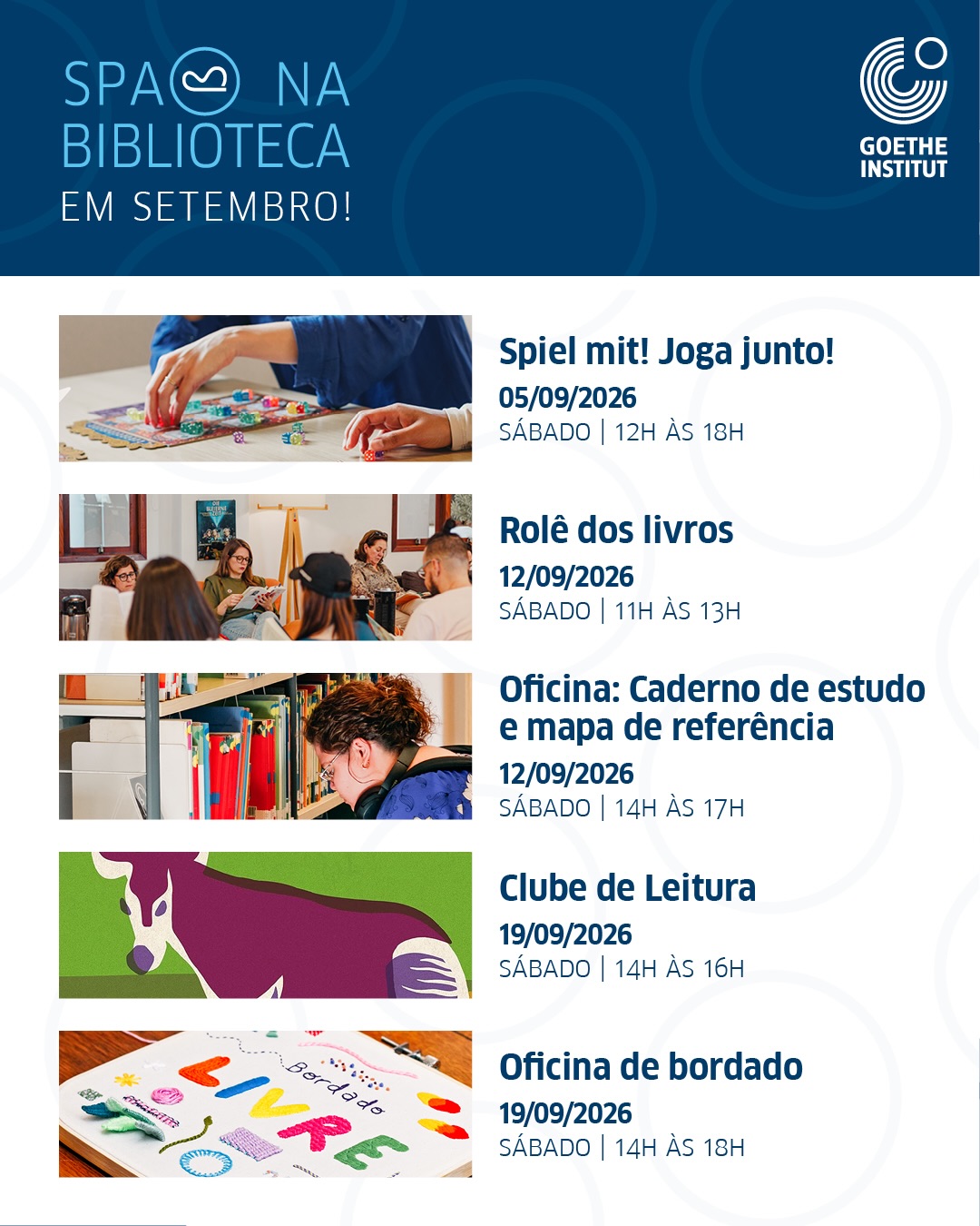 Clube de Leitura — Goethe-Institut São Paulo, Pinheiros, São Paulo