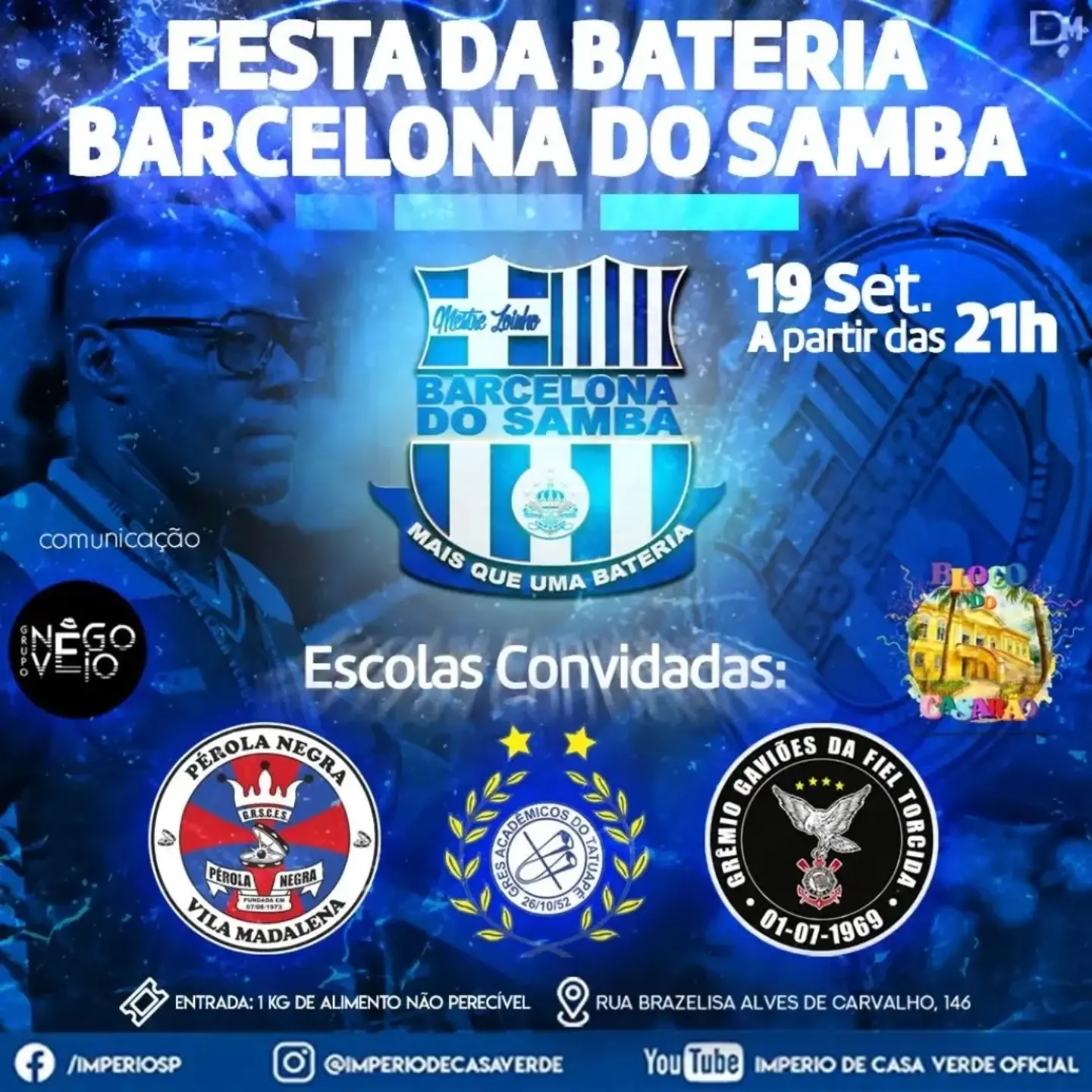 Festa da Bateria Barcelona do Samba
