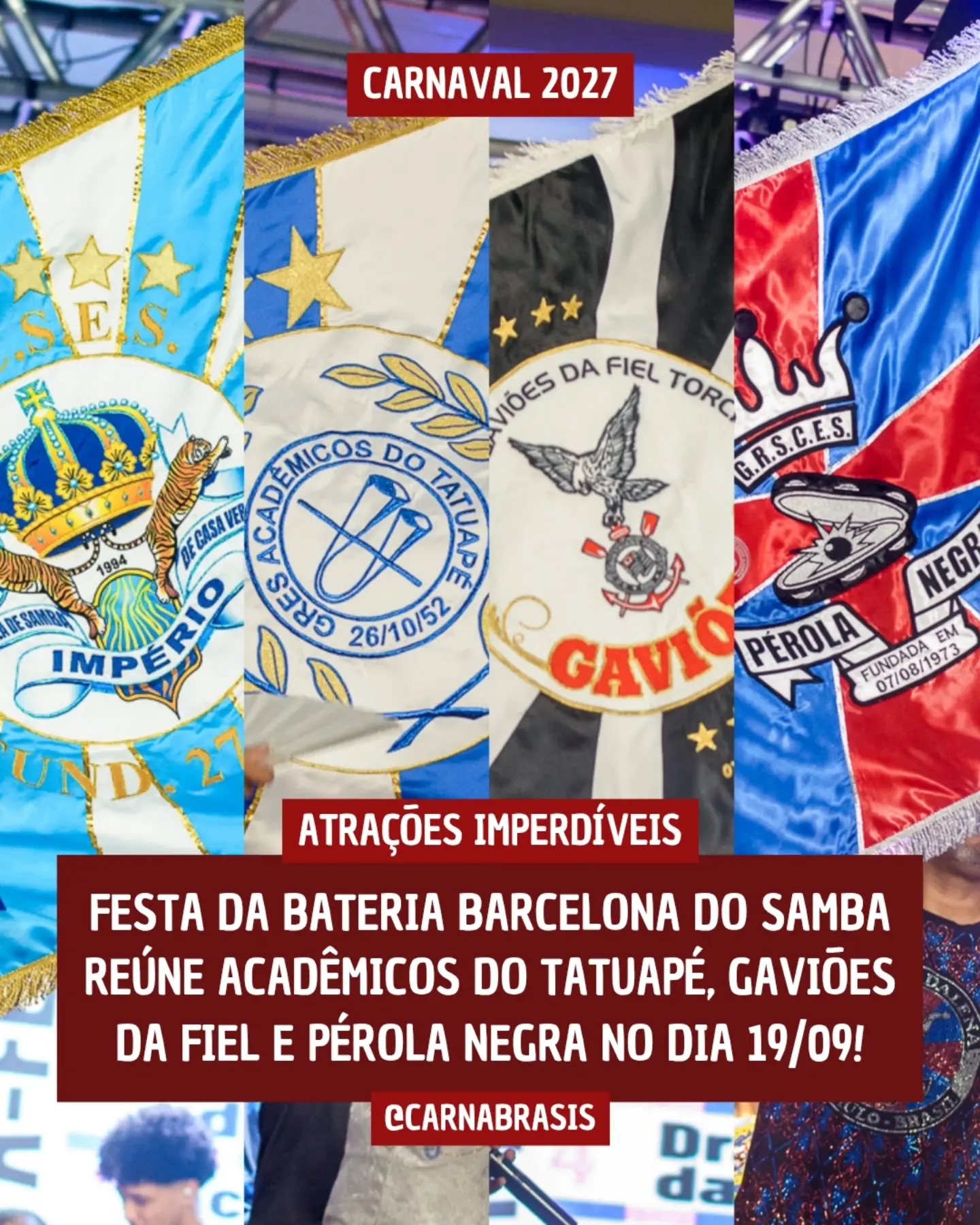 Festa da Bateria Barcelona do Samba - Império de Casa Verde