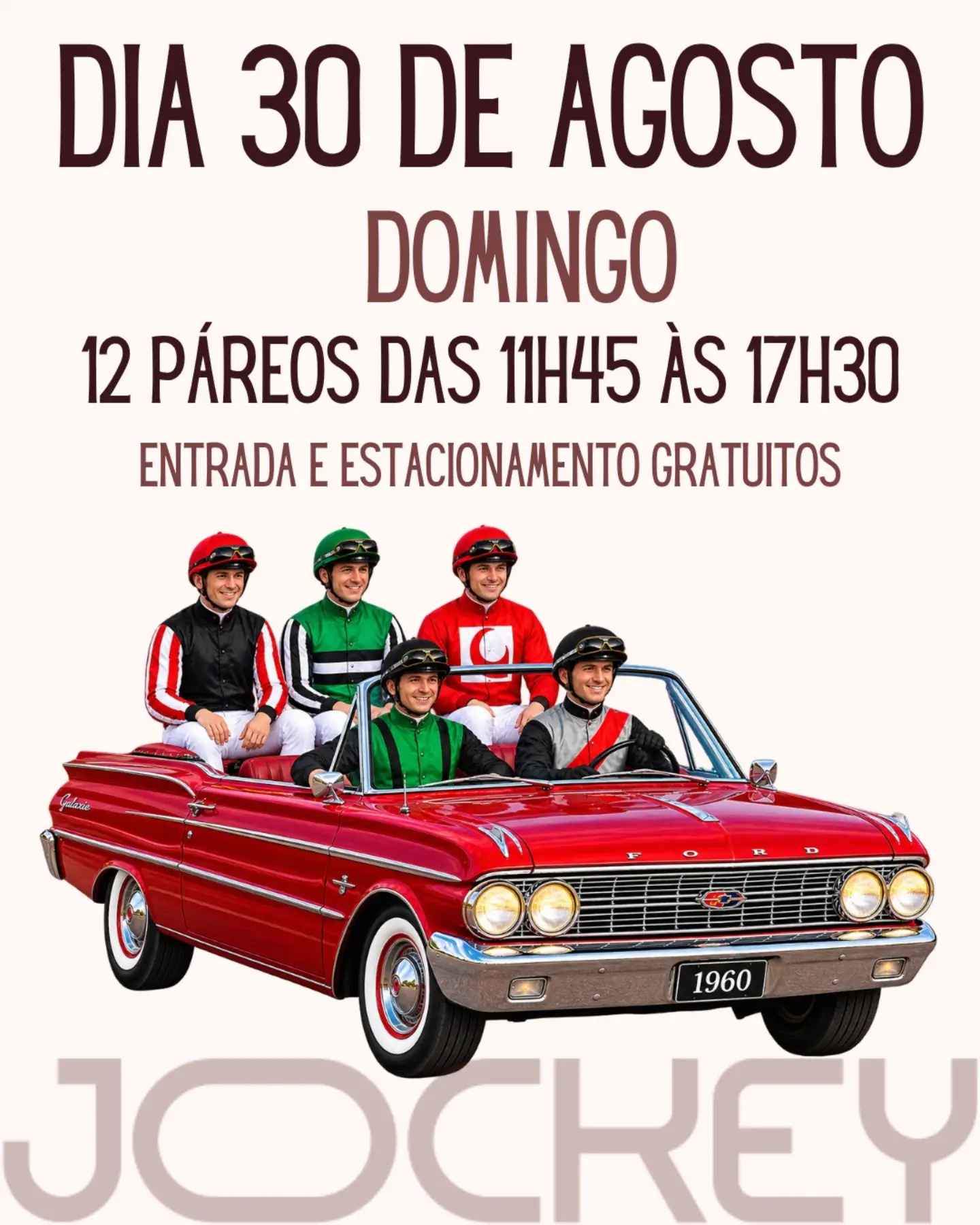 Corridas e Exposição de Veículos Antigos no Jockey — Jockey Club do Paraná, Tarumã, Curitiba