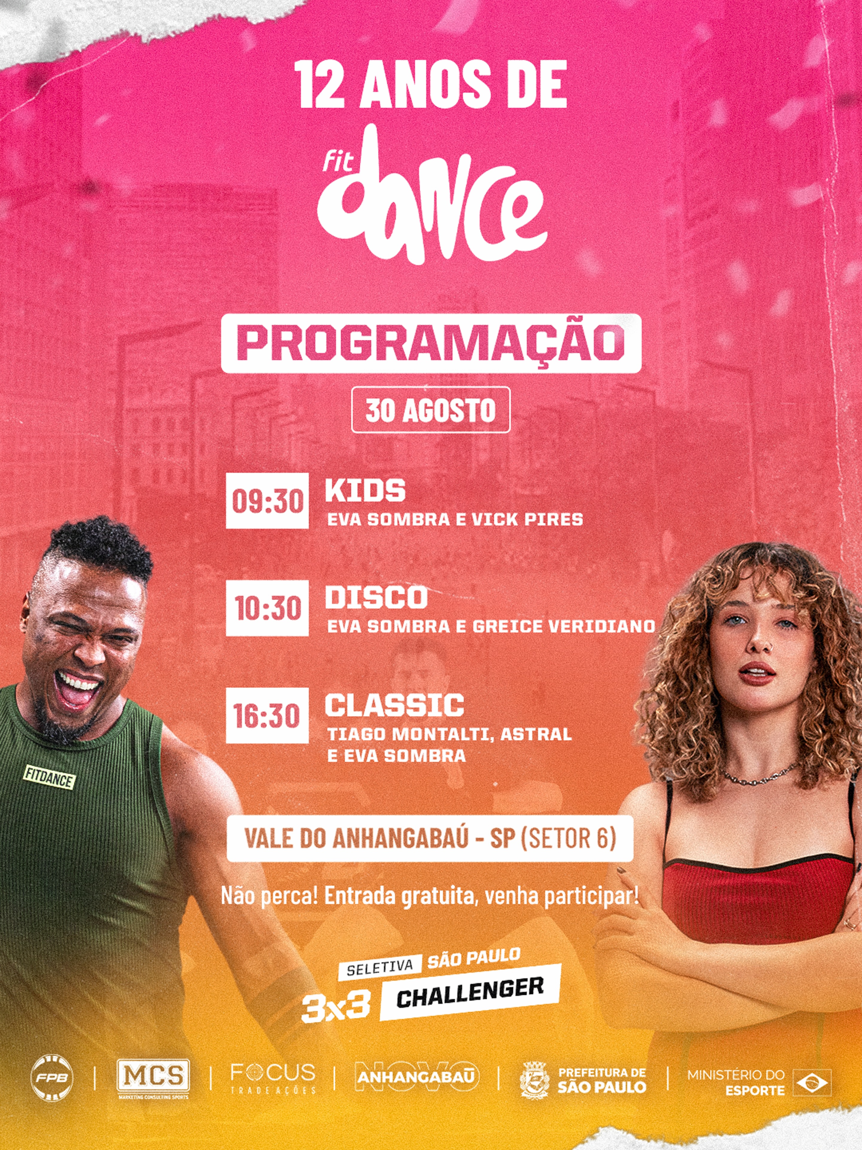 FitDance 12 Anos no Novo Anhangabaú