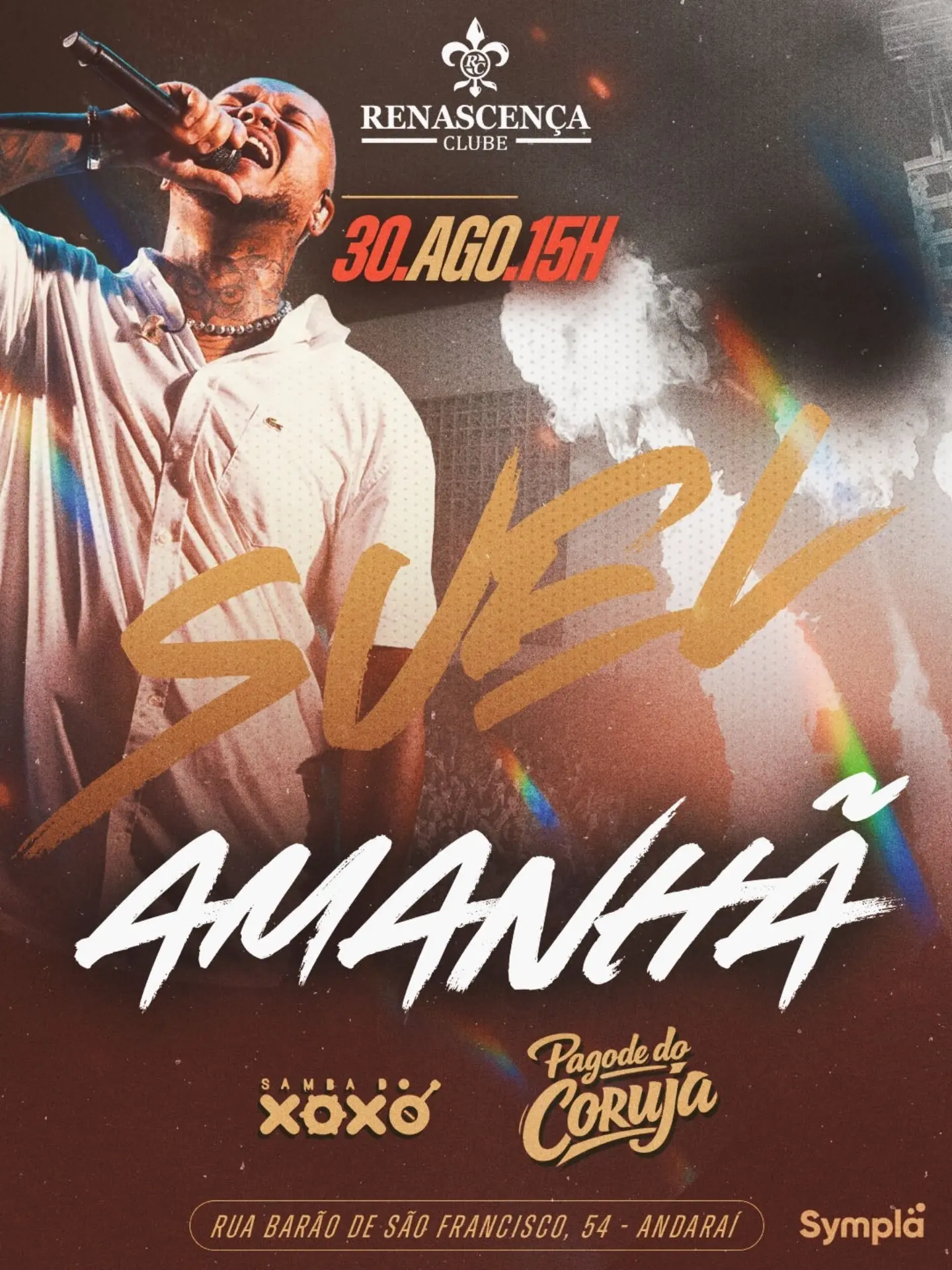 Pagode do Coruja com Suel — Renascença Clube, Andaraí, Rio de Janeiro