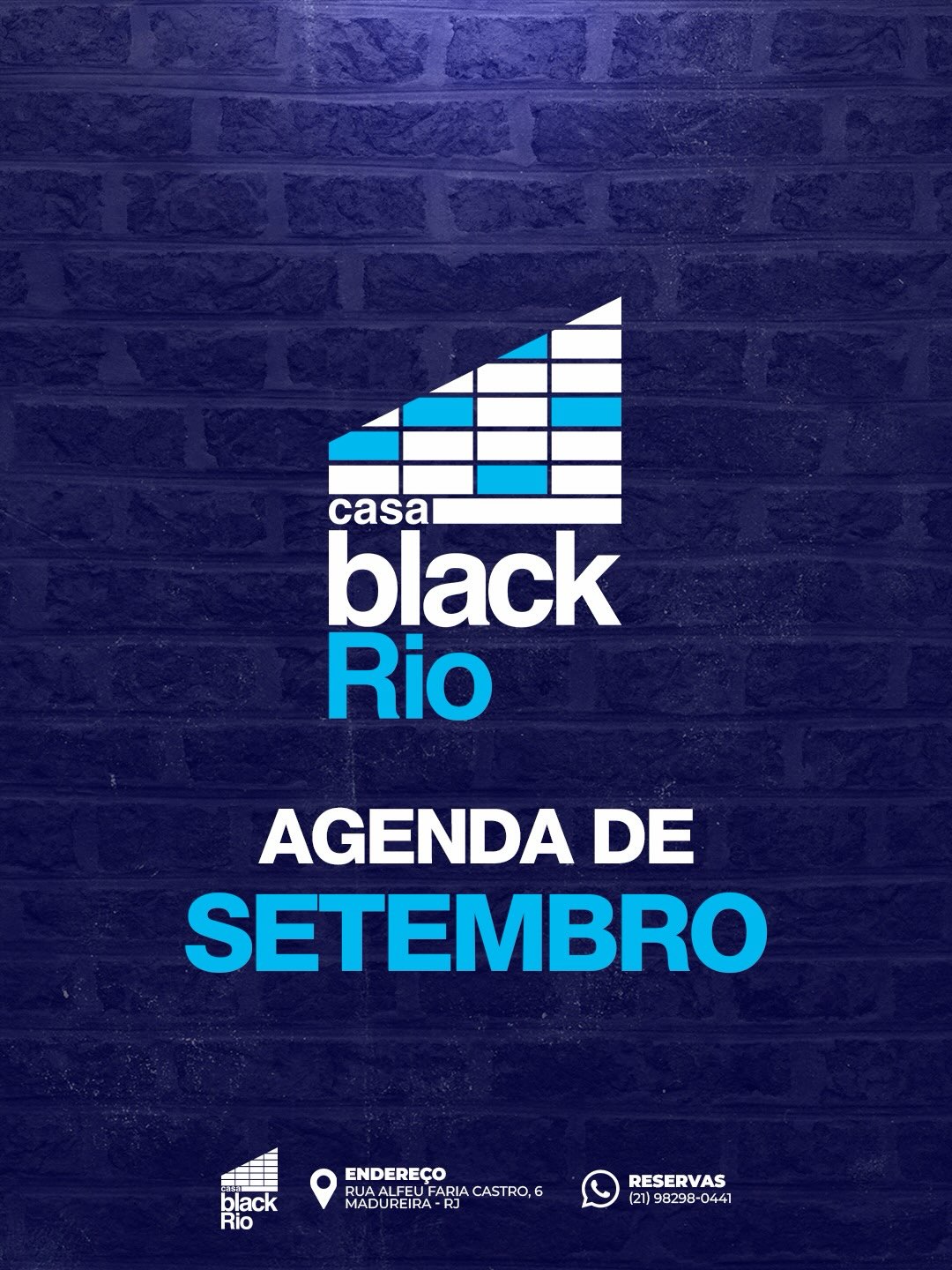 Setembro na Casa Black Rio — Casa Black Rio, Rio de Janeiro