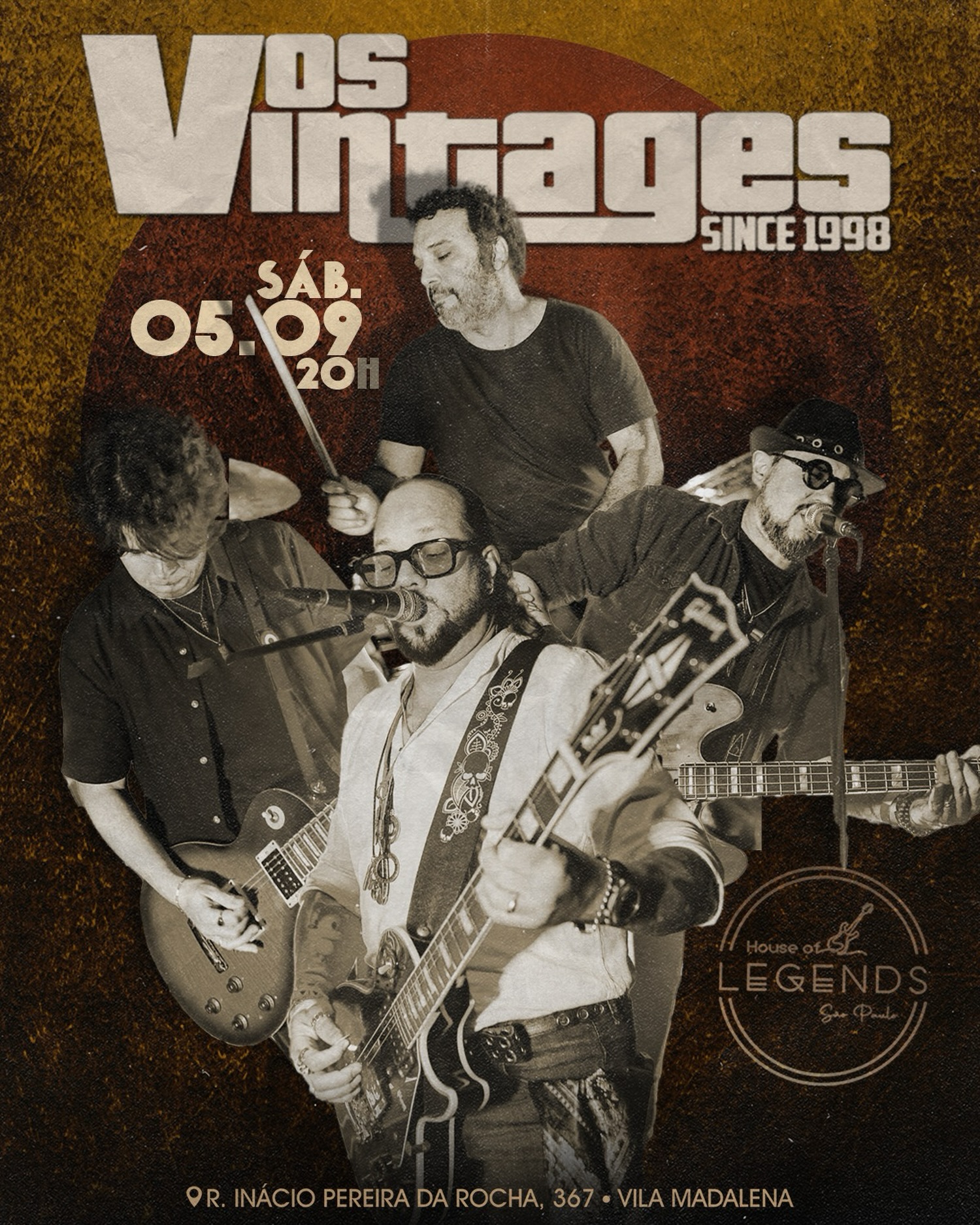 Os Vintages — House of Legends, Pinheiros, São Paulo