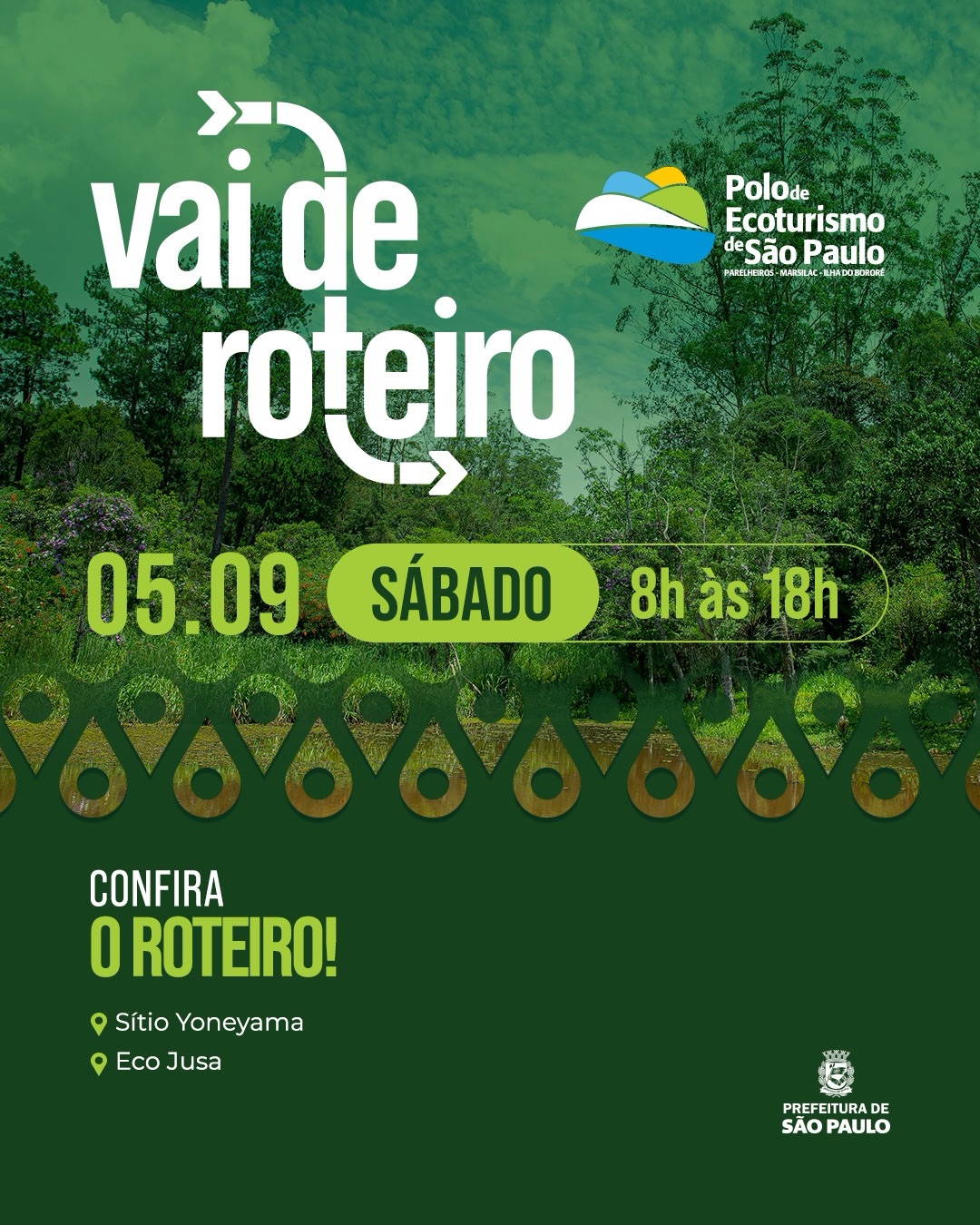 Roteiro Sítio Yoneyama e Eco Jusa — Polo de Ecoturismo de São Paulo, Parelheiros, São Paulo