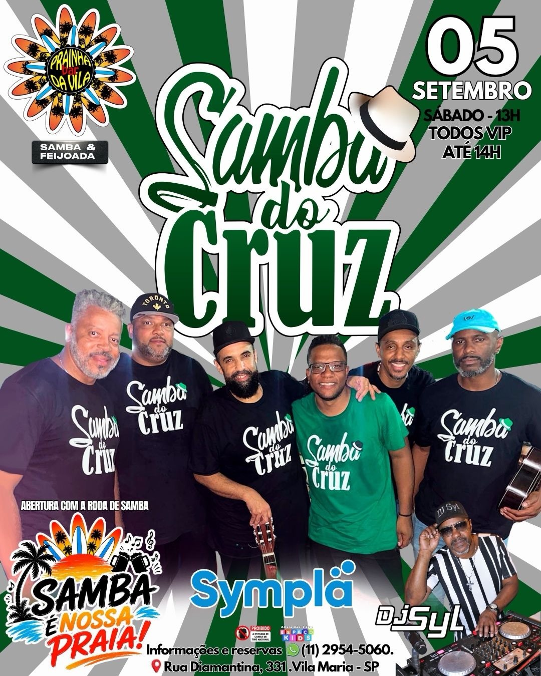 Samba do Cruz no Prainha da Vila