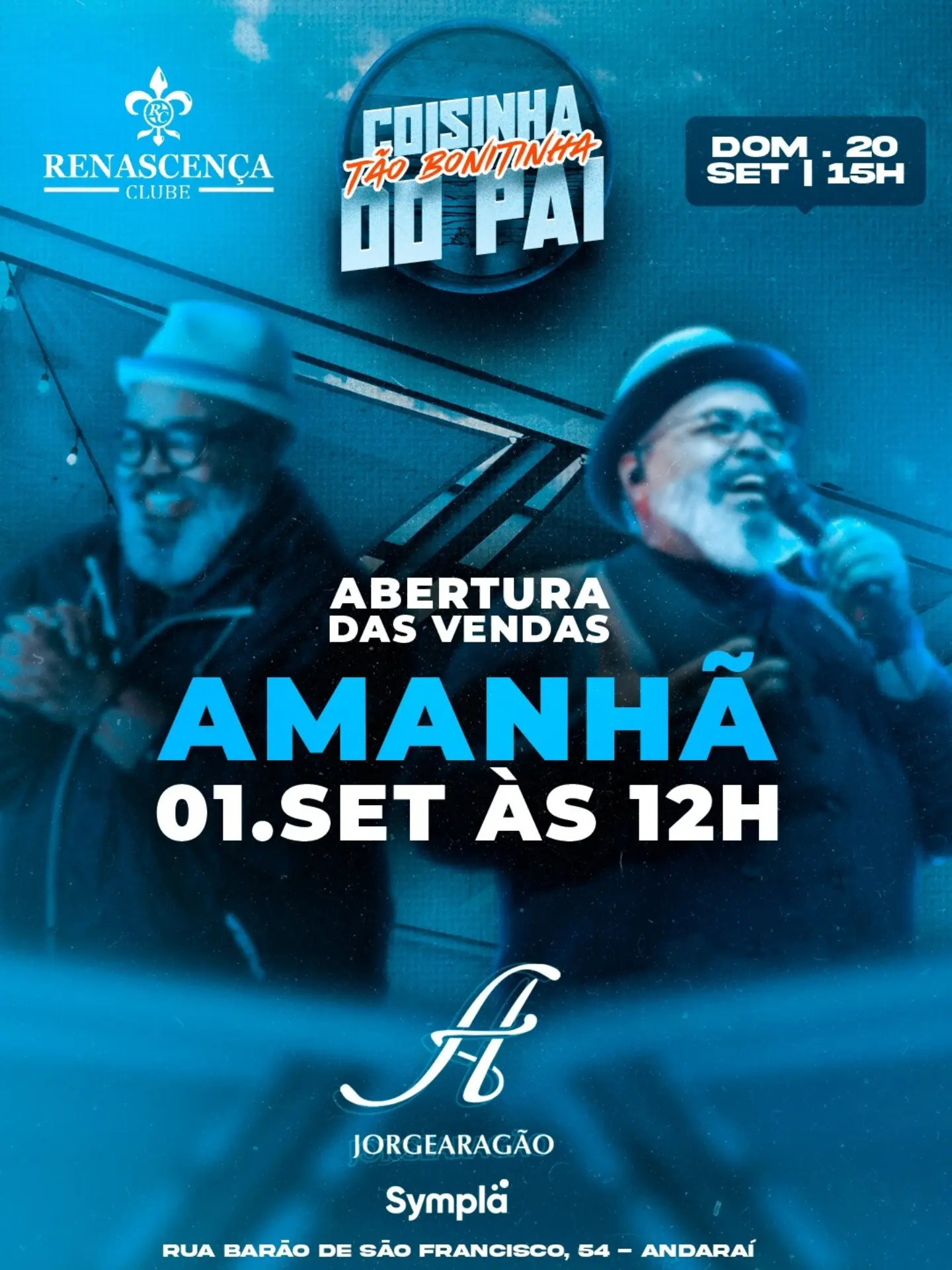 Jorge Aragão - Coisinha Tão Bonitinha do Pai — Renascença Clube, Andaraí, Rio de Janeiro