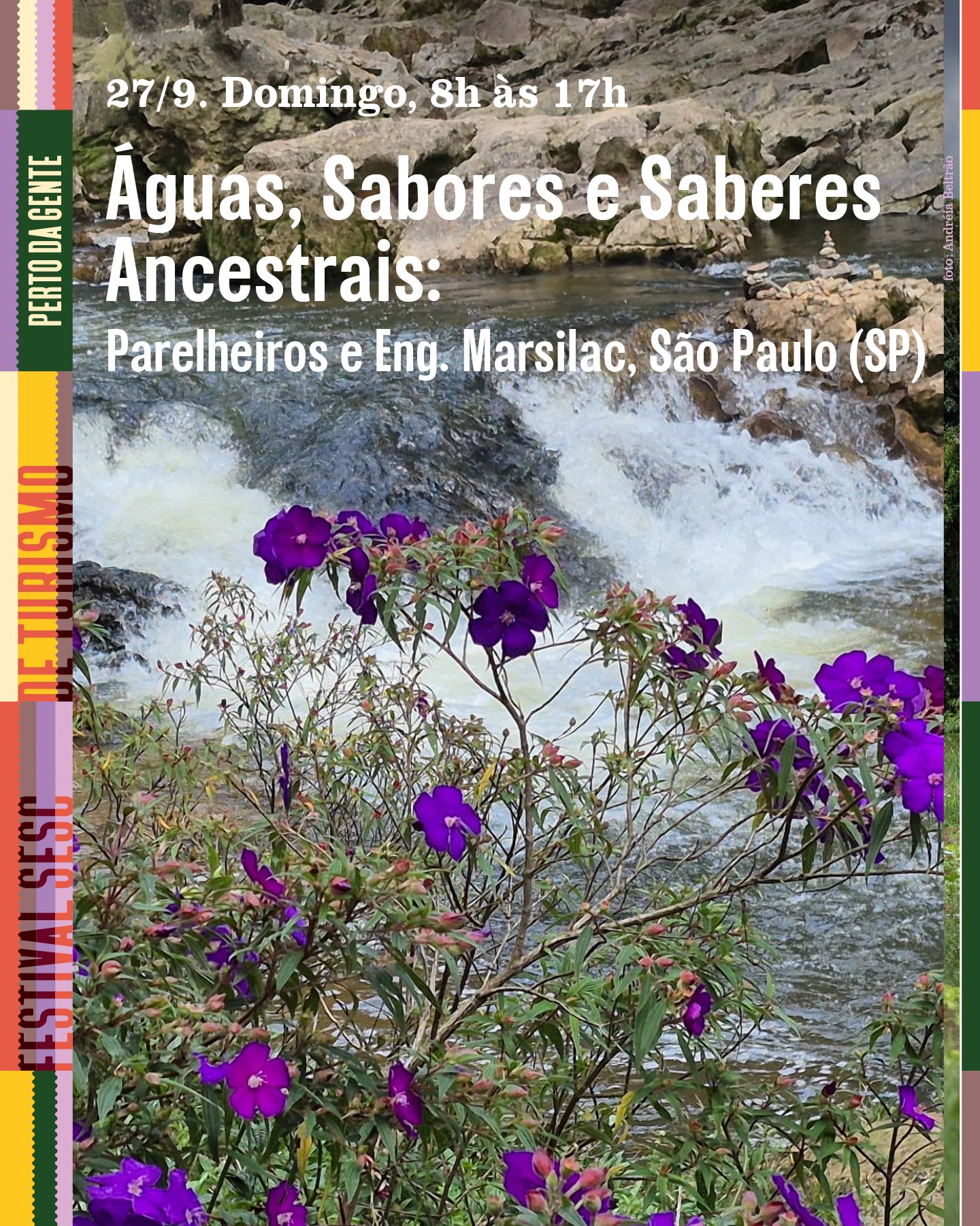 Águas, Sabores e Saberes Ancestrais — Sesc Interlagos, Cidade Dutra, São Paulo