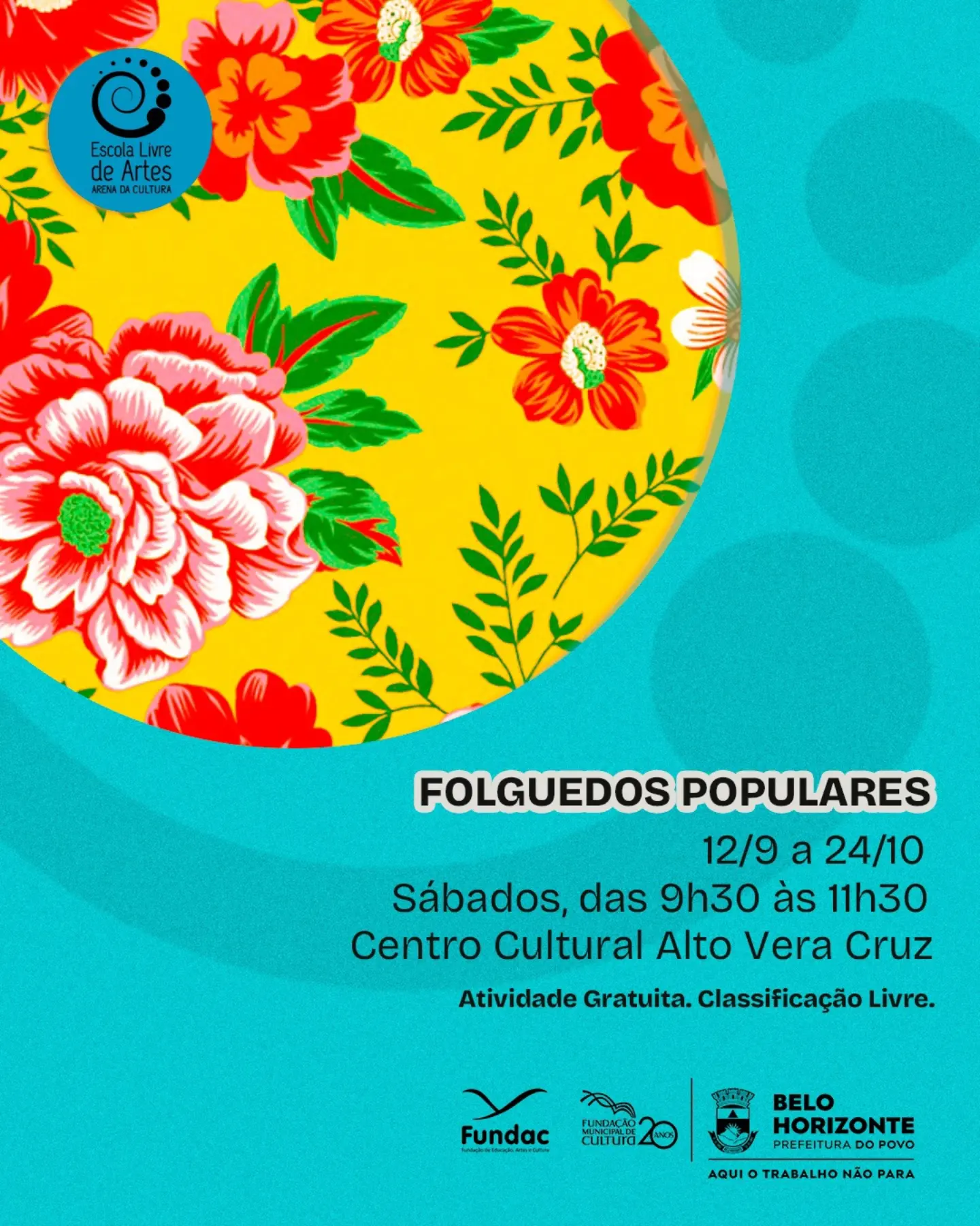 Oficina de Folguedos Populares — Centro Cultural Alto Vera Cruz, Alto Vera Cruz, Belo Horizonte