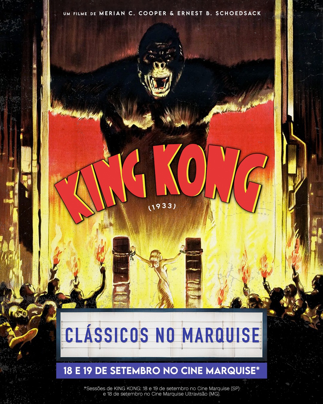 King Kong (1933) - Clássicos no Marquise