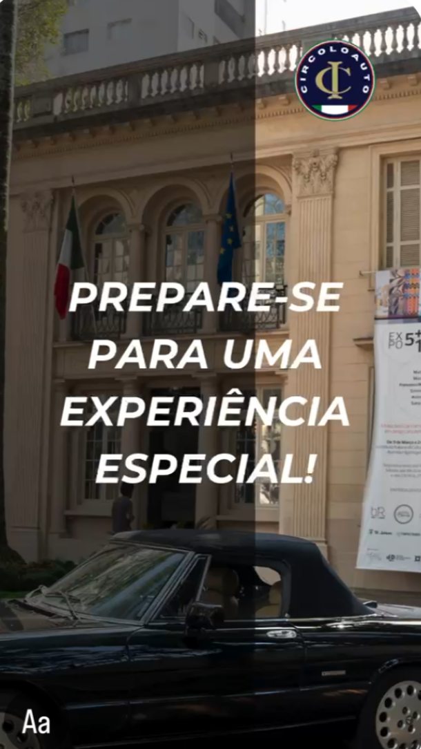 Grande Celebração do Automobilismo Italiano em São Paulo