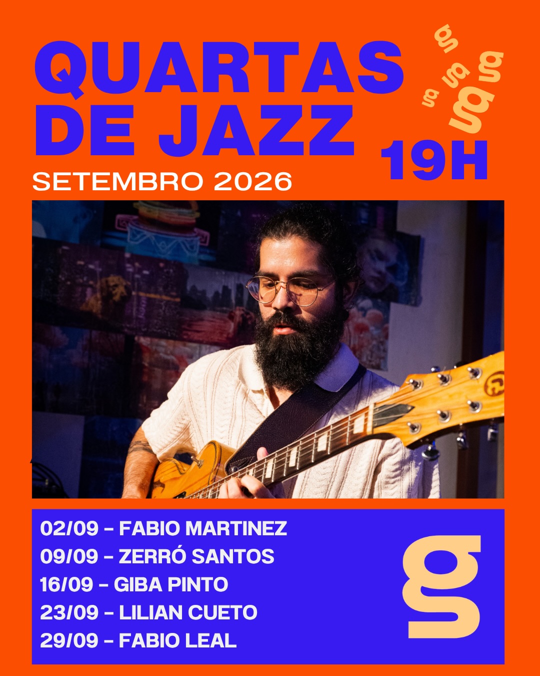 Quartas de Jazz no Galpãozin — Giba Pinto