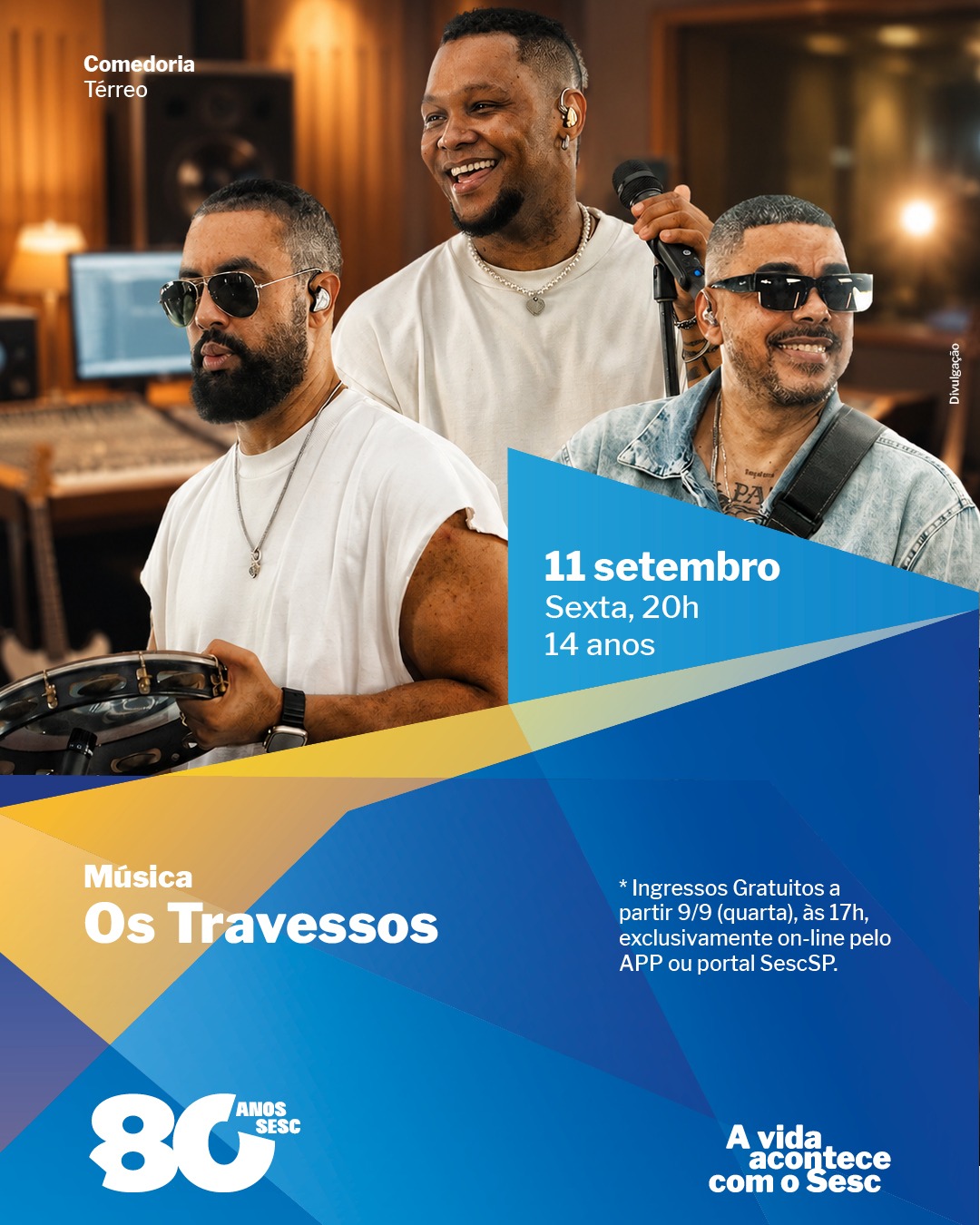 Festival Sesc 80 Anos - Swami Jr. e Luísa Lacerda – Muito além do jardim