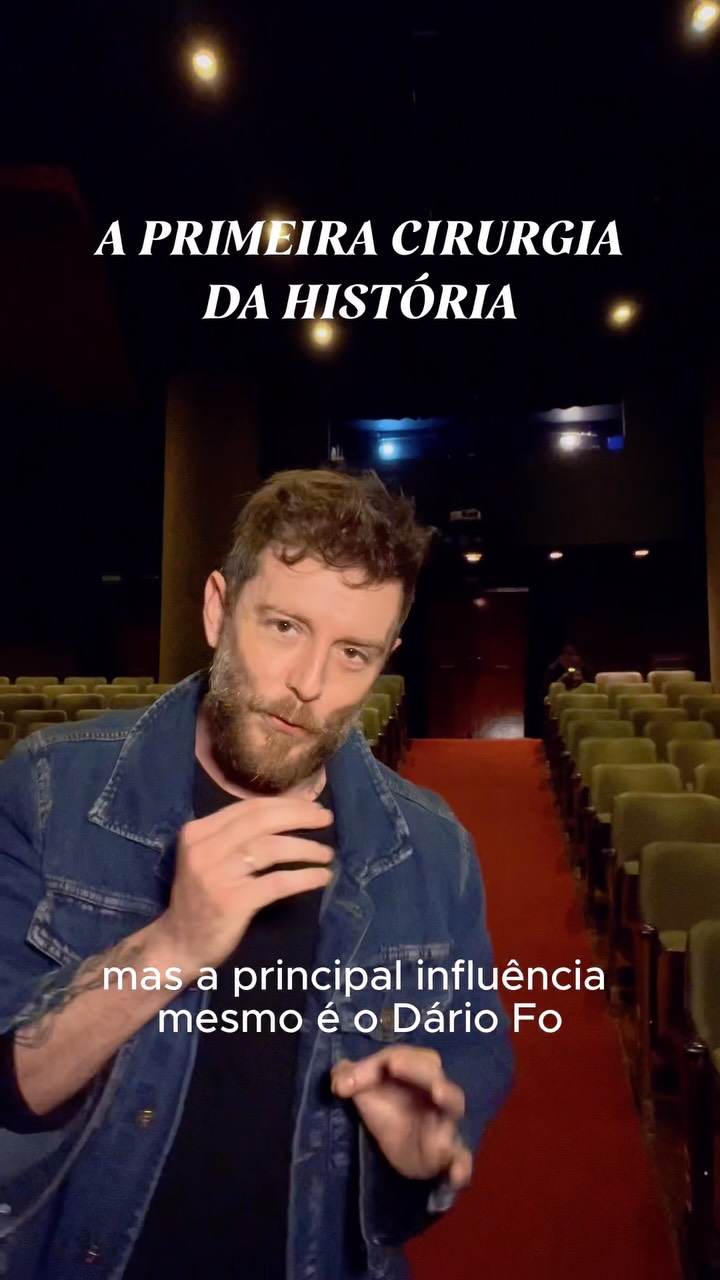 Sessão da peça no Teatro Italia