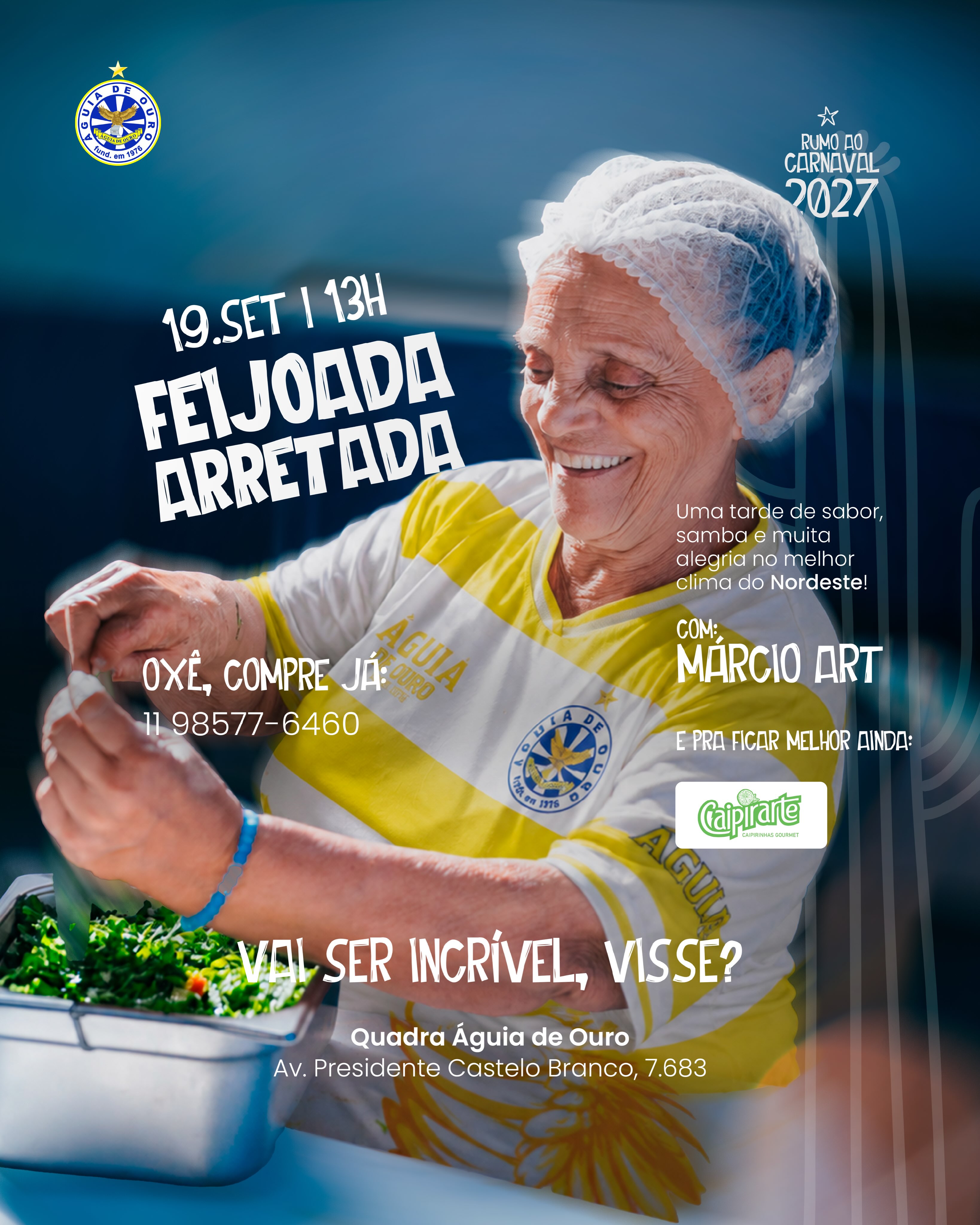 Feijoada Arretada com Samba