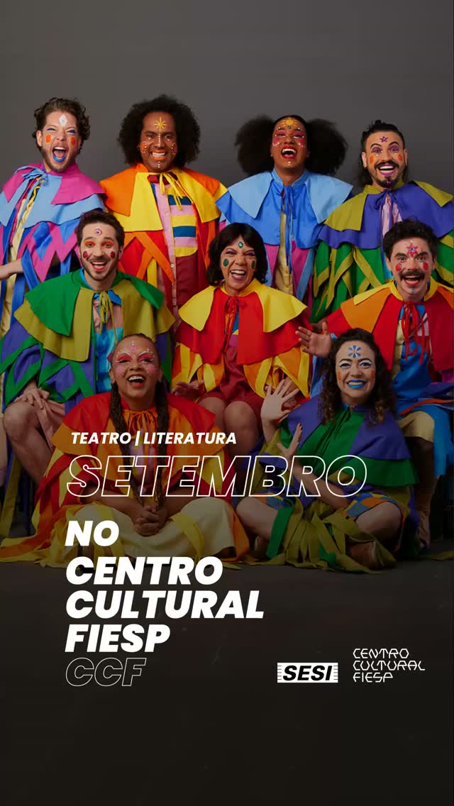Programação de Setembro no Centro Cultural Fiesp