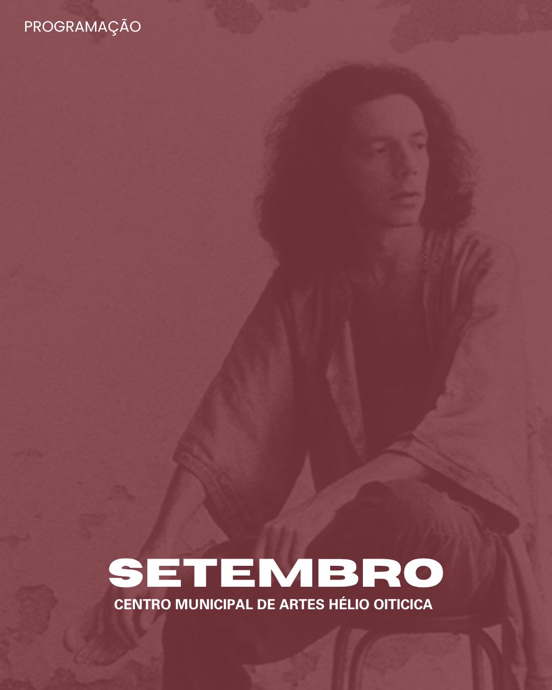 Programação H.O. - Setembro — Centro Municipal de Arte Hélio Oiticica, Centro, Rio de Janeiro