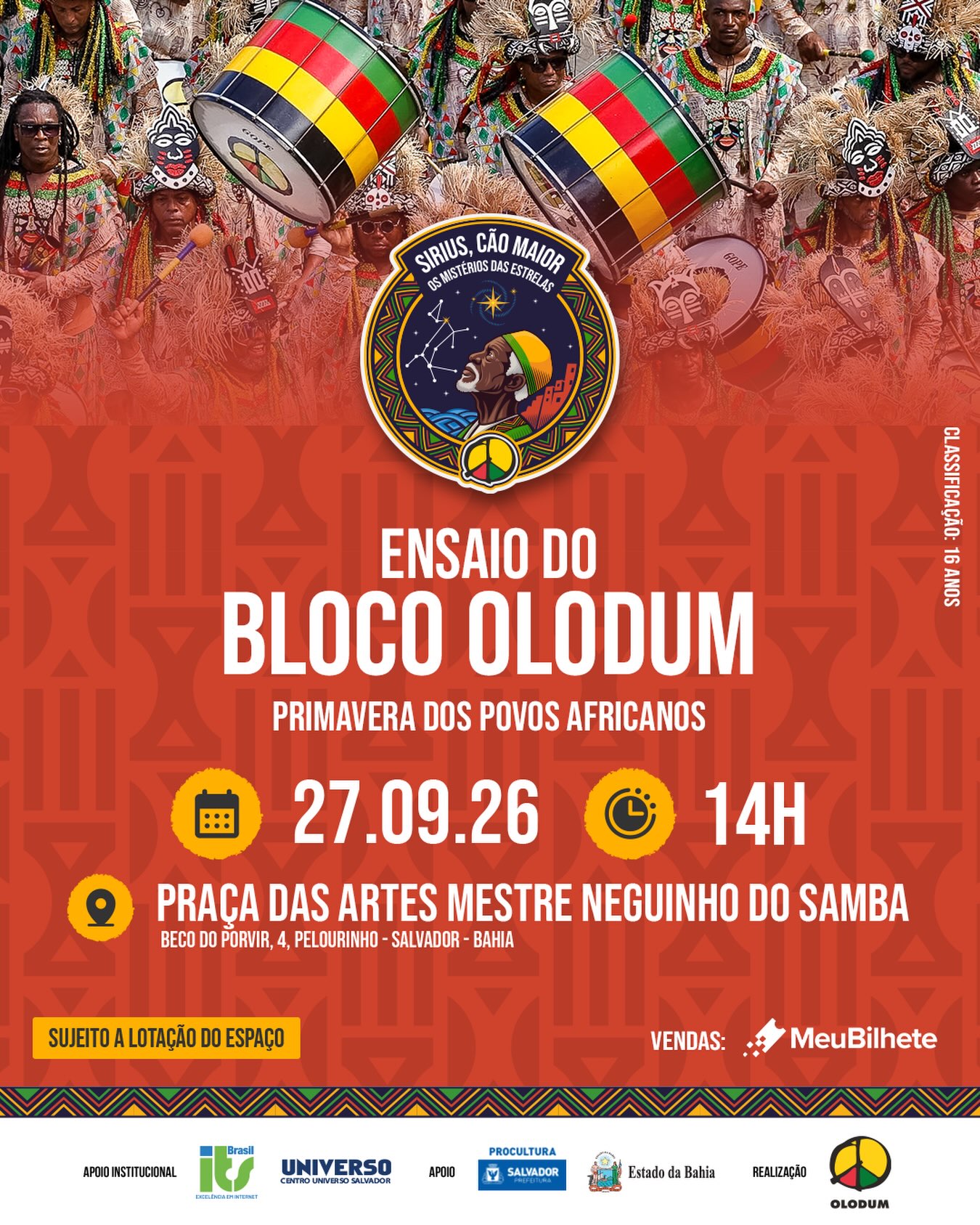 Ensaio do Bloco Olodum