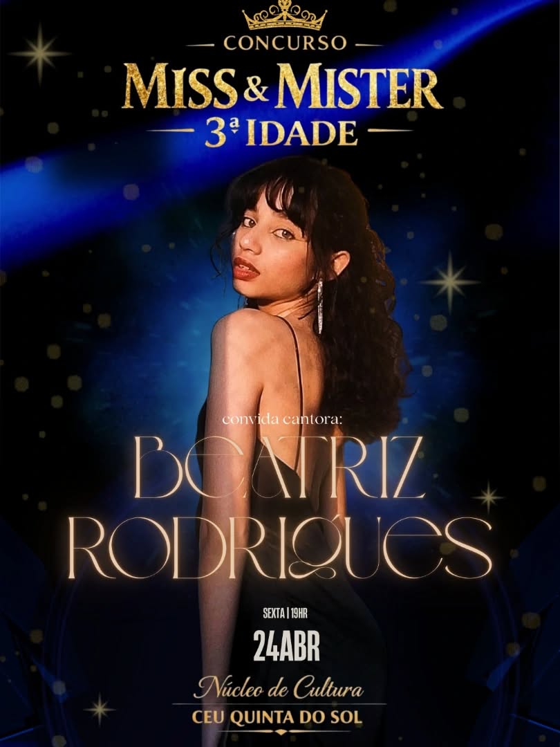 Concurso de Miss e Mister 3 Idade