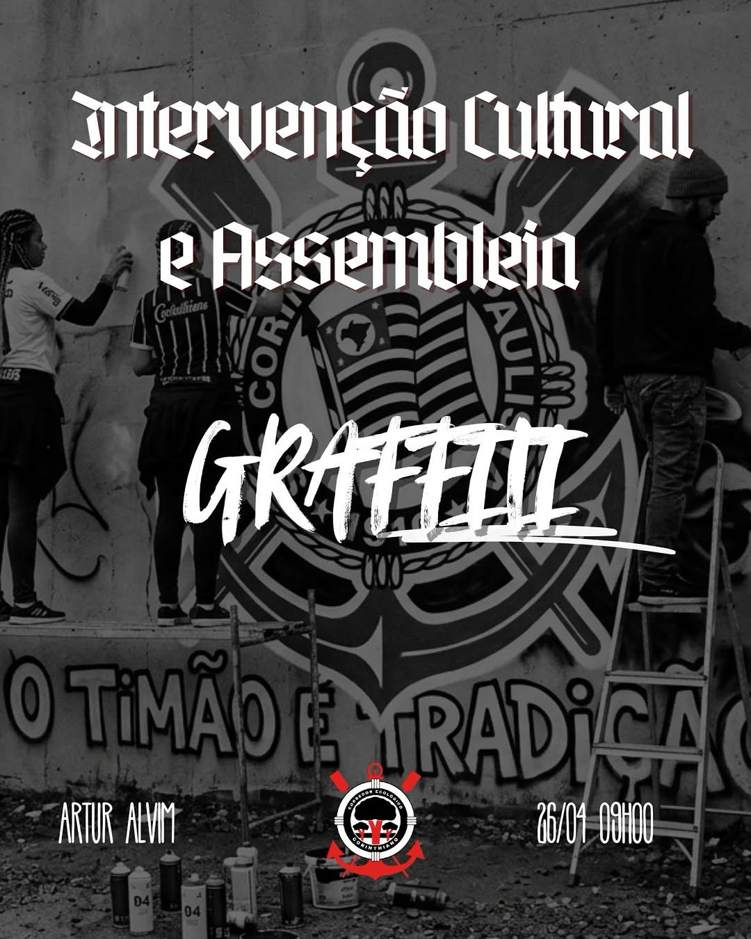 Graffiti e Música no Corredor Ecológico Corinthiano