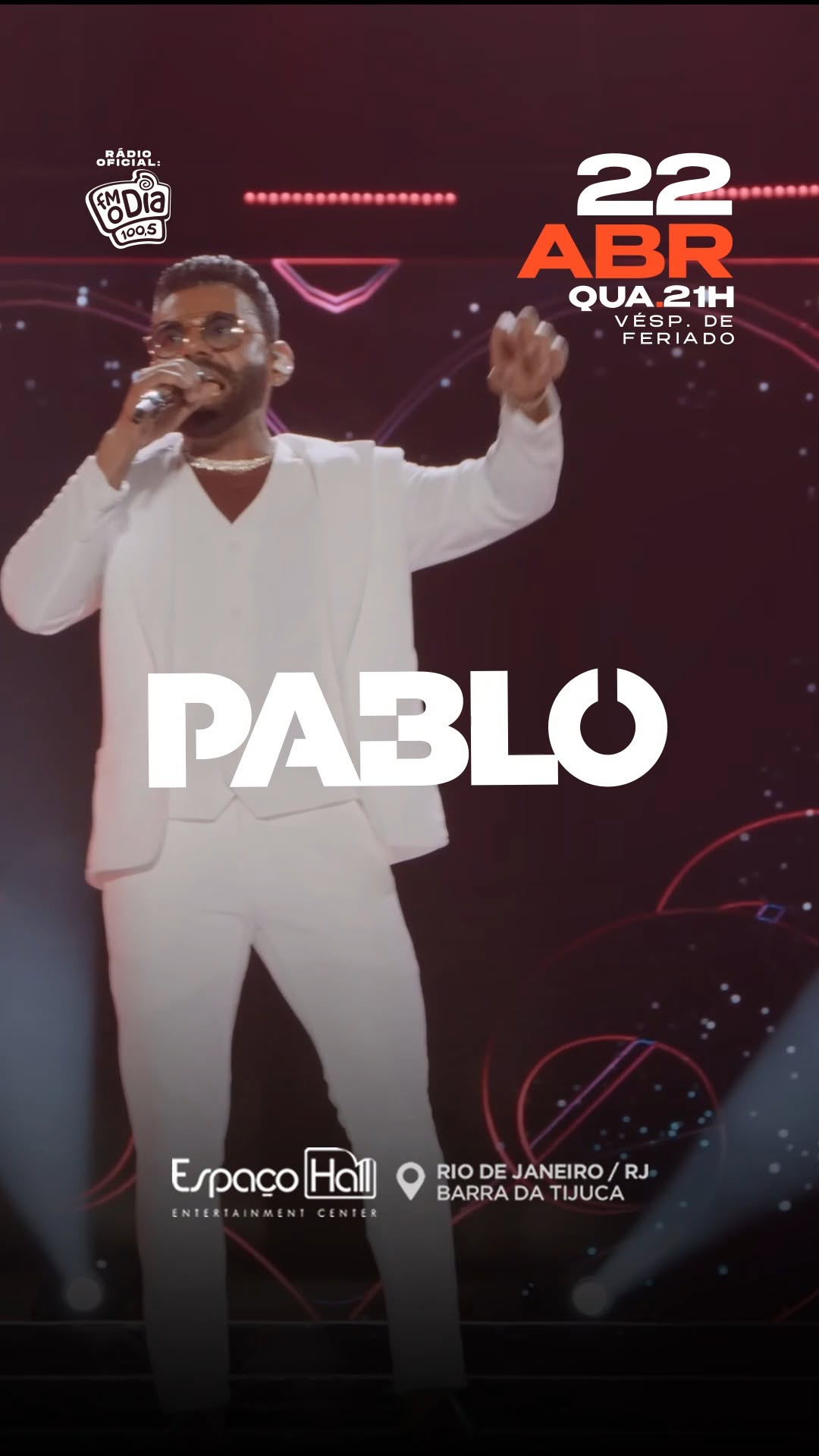 Hallzinho com Pablo e Netto Brito