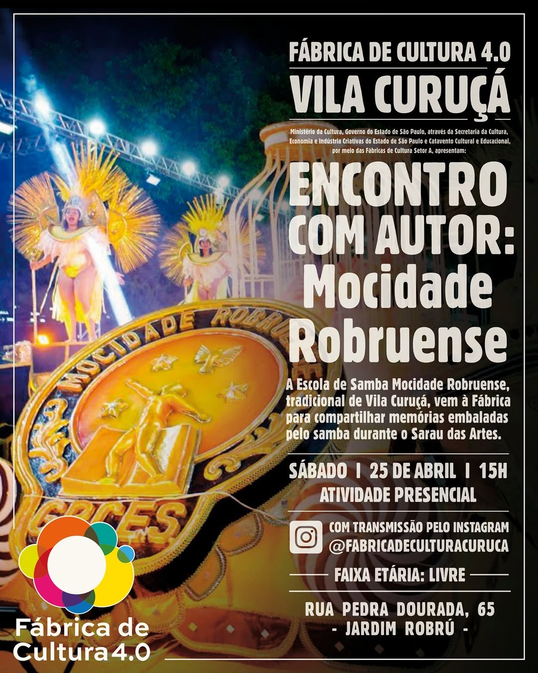 Encontro com Autor: Mocidade Robruense