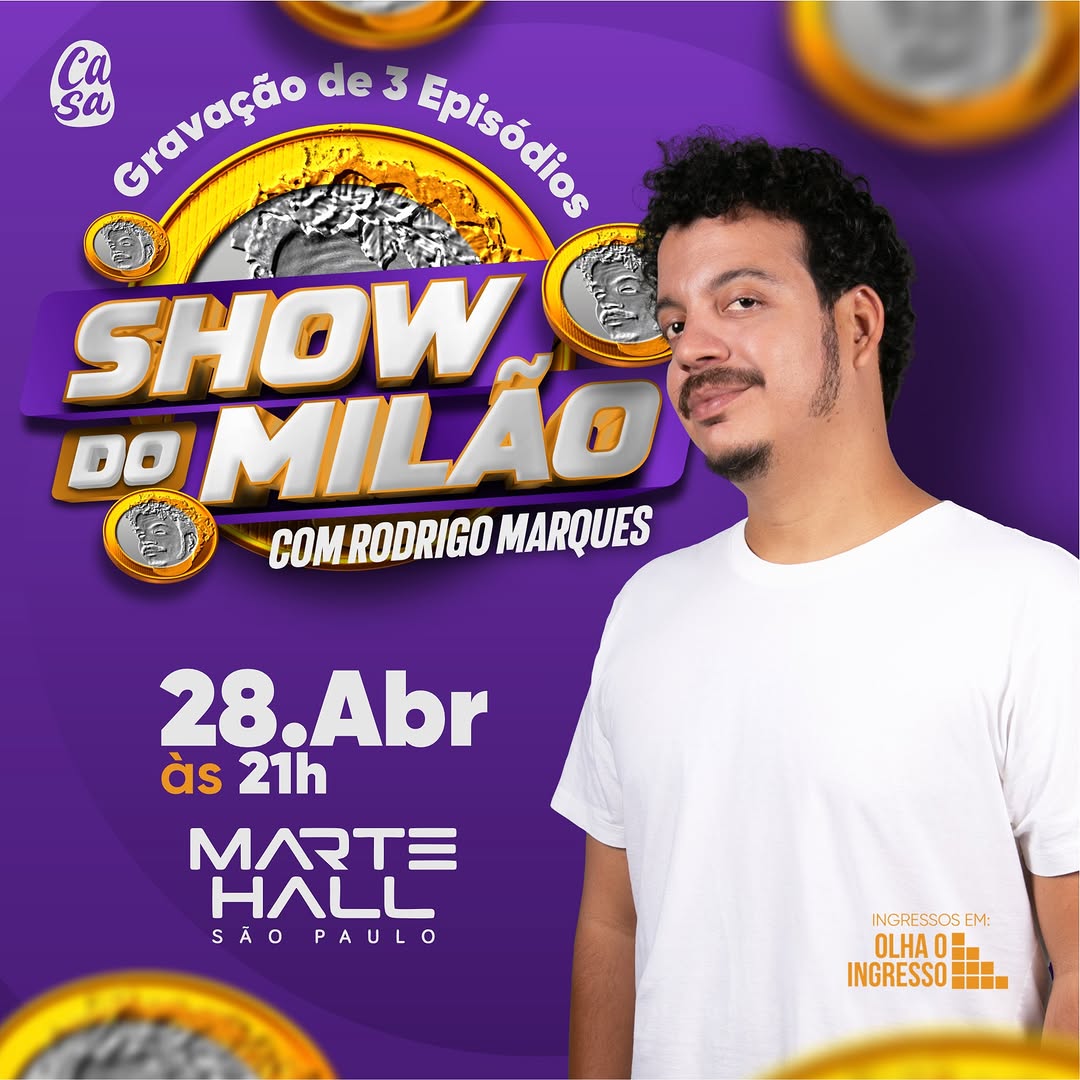 Show do Milão com Rodrigo Marques