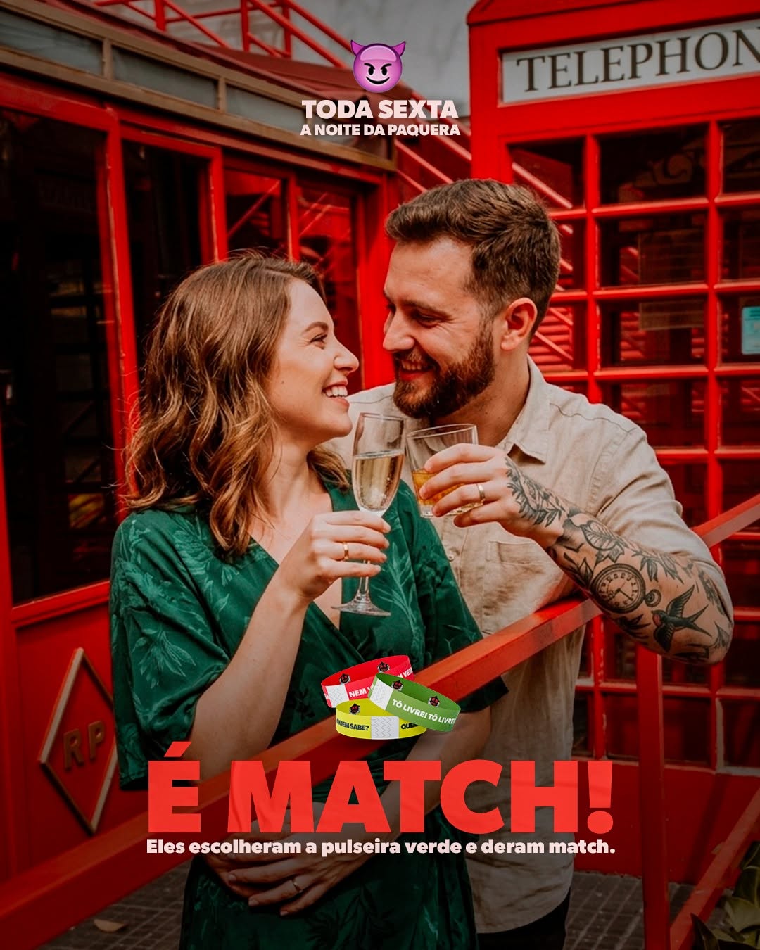 Noite da Paquera no Republic Pub