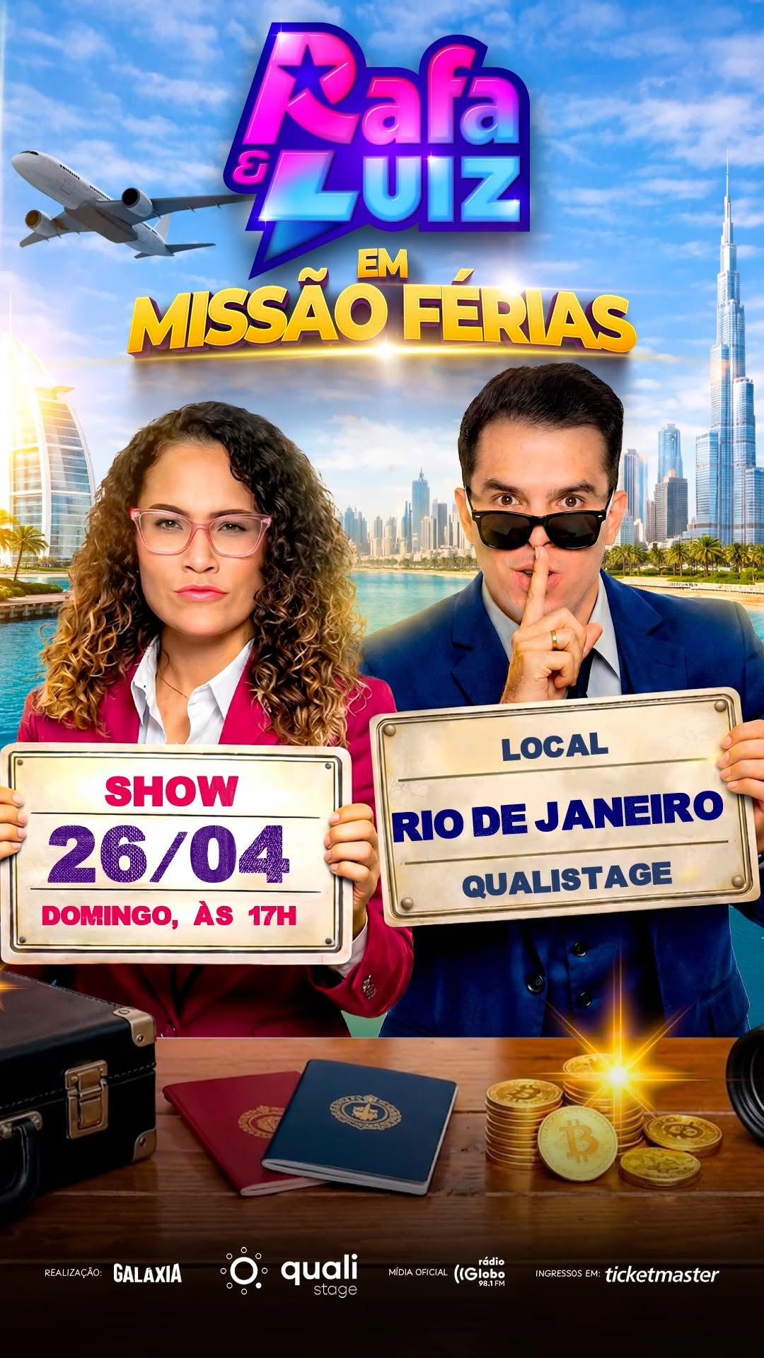 Rafa e Luiz em Missão Férias