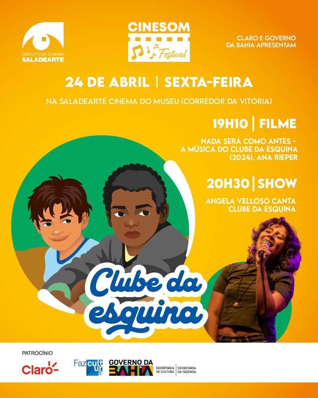 CineSom Clube da Esquina!