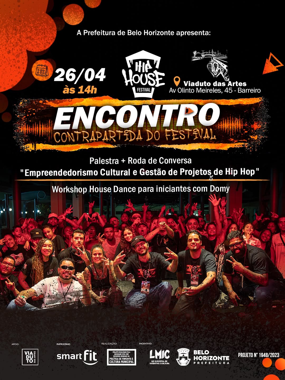 Workshop House Dance para iniciantes com Domy