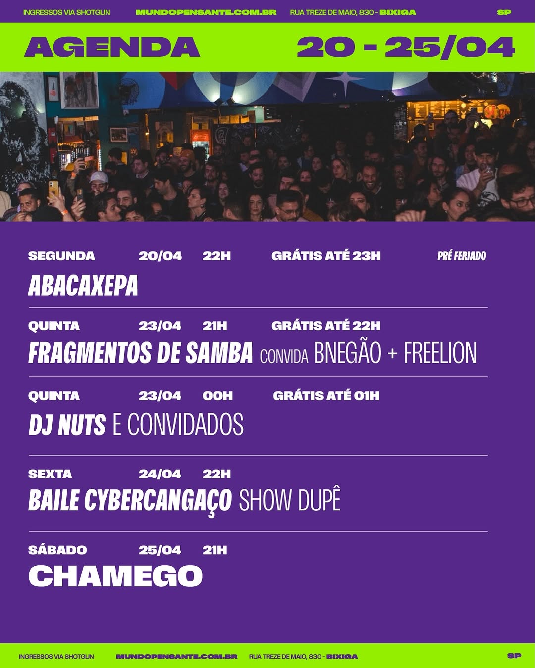 @fragmentosdesamba + @bnegaooficial y @freelionbahia