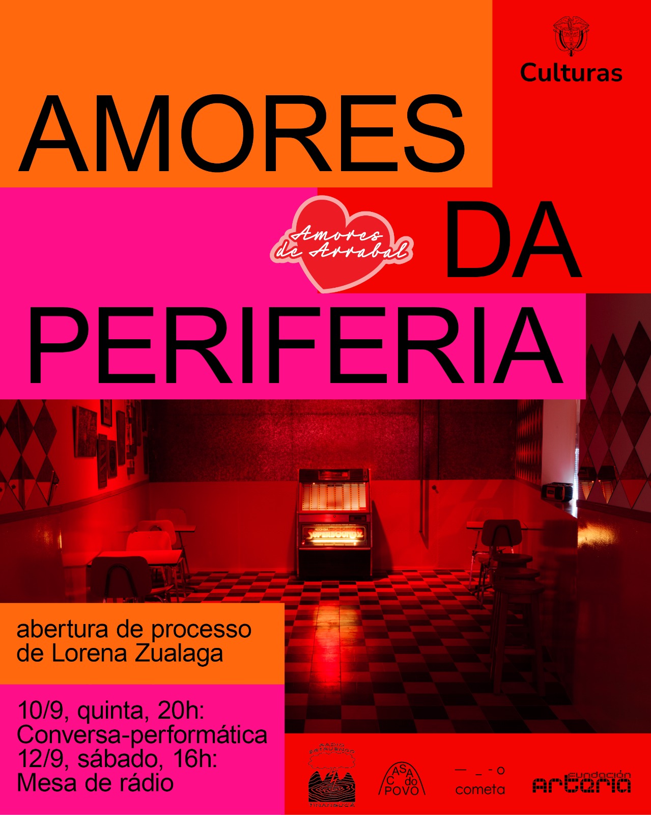 Amores da Periferia: Mesa de rádio com Lorena Zuluaga