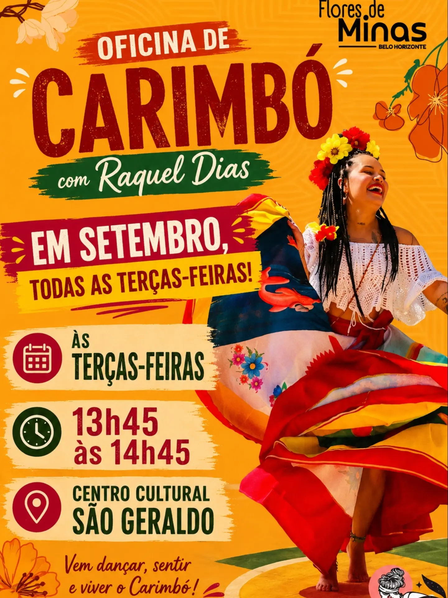 Oficina de Carimbó com Raquel Dias