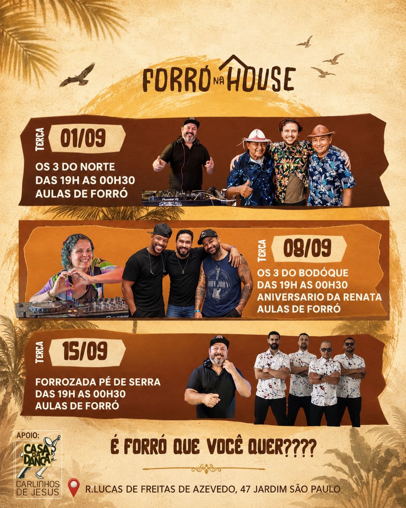 Noite de Forró com DJ Robson Garcia
