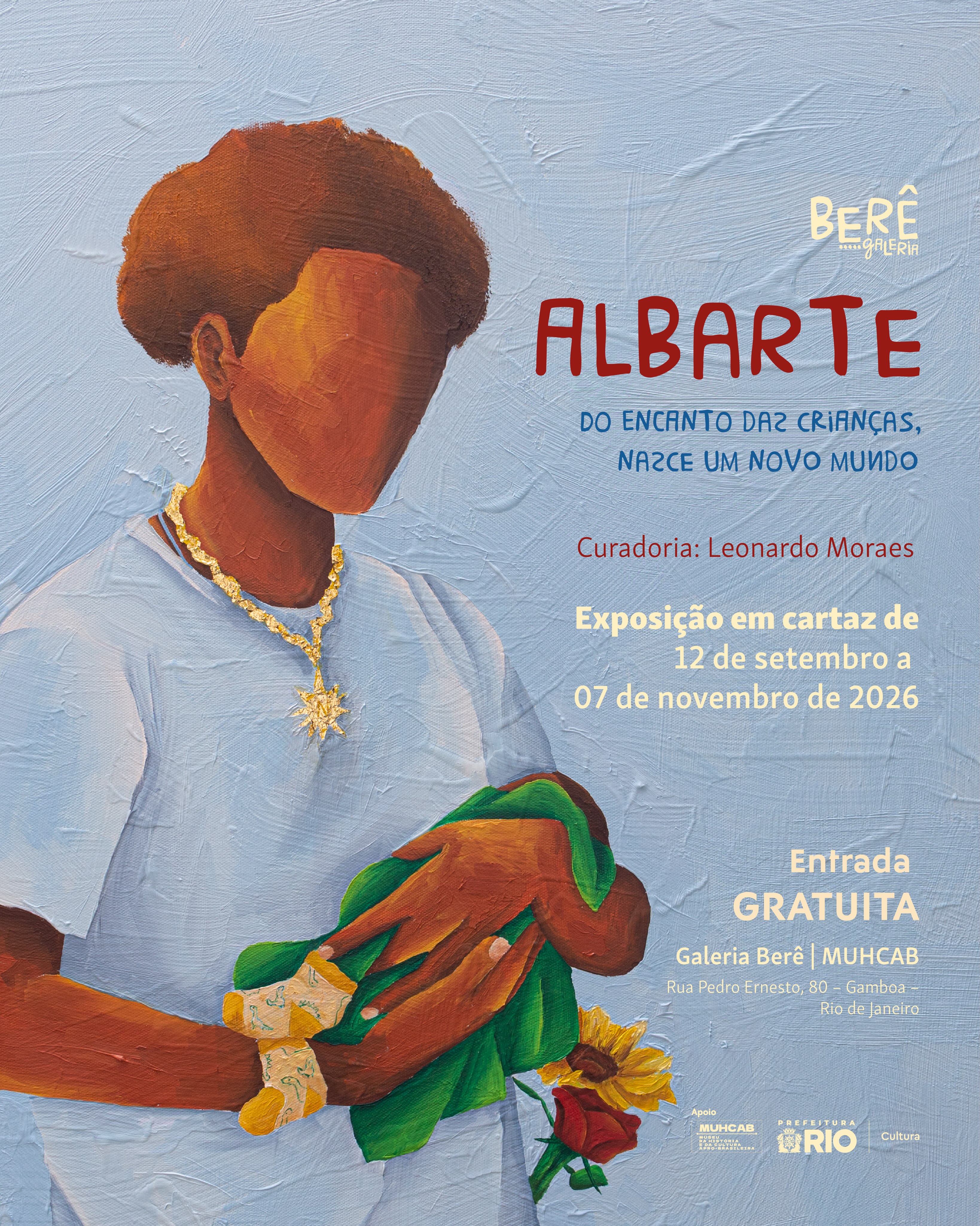 Exposição “Do encanto das crianças, nasce um novo mundo”