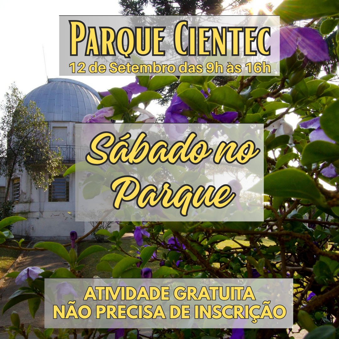 Sábado no Parque - Passeio Histórico