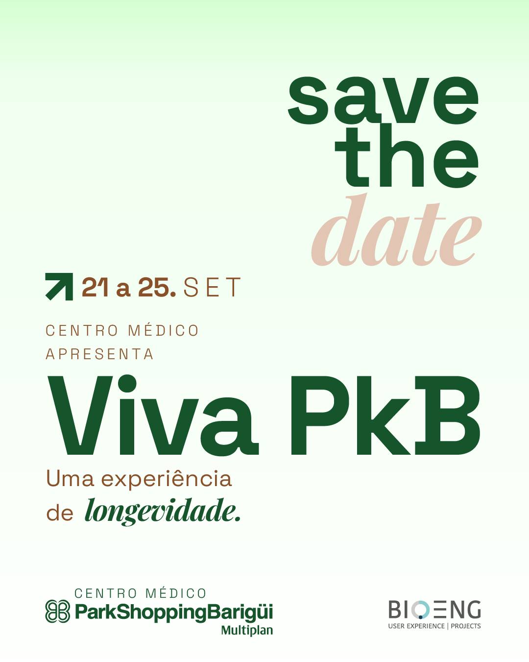 Viva PkB: Uma Experiência de Longevidade