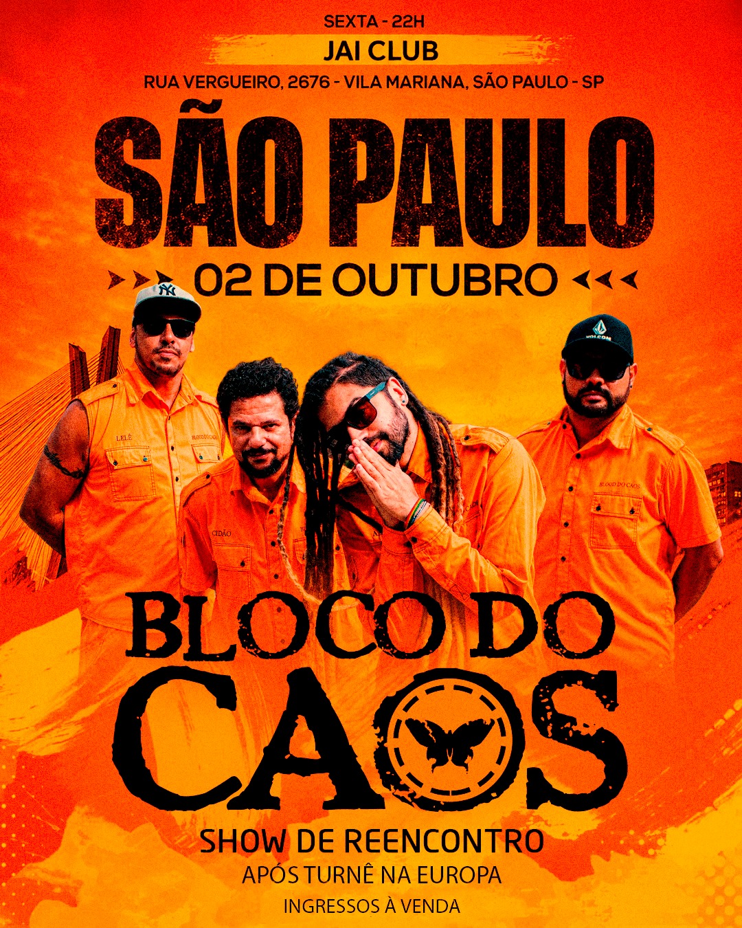 Bloco do Caos na Jai Club