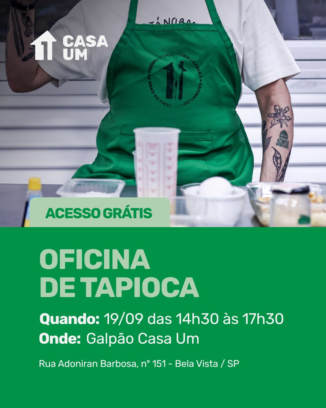 Oficina de Tapioca — Bela Vista