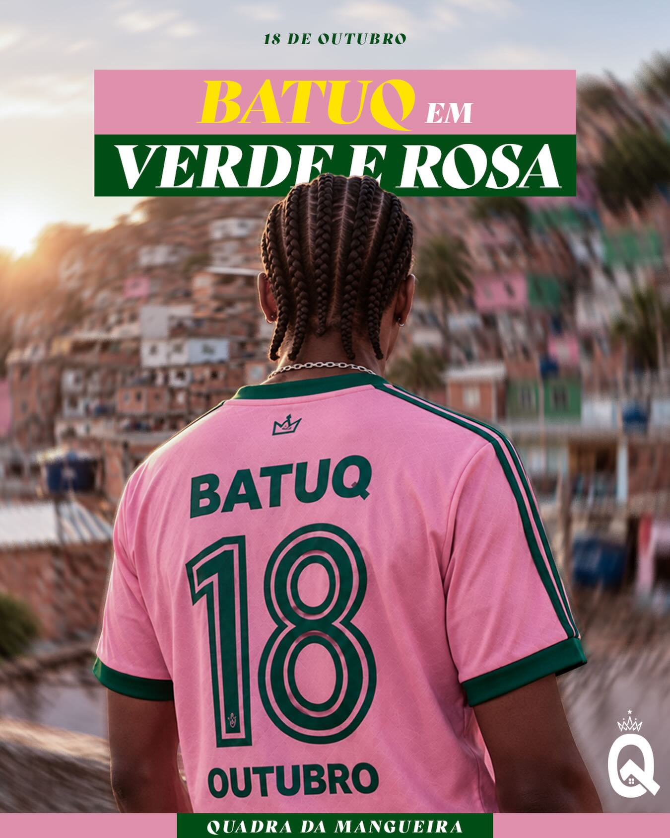 4º Edição do BatuQ em Verde e Rosa — BATUQ, Rio de Janeiro