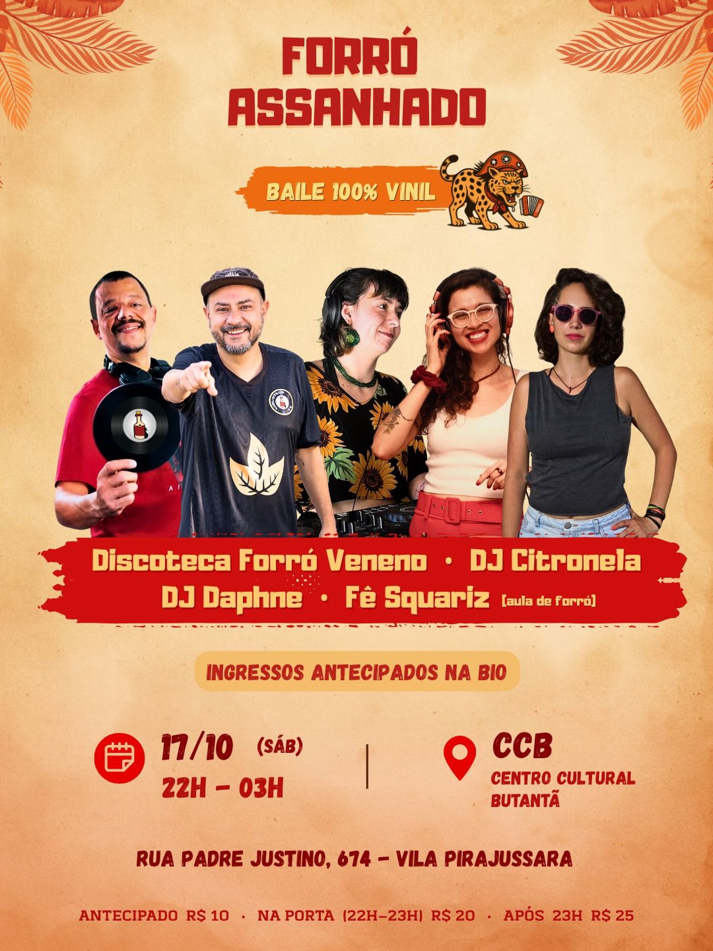 Forró Assanhado no CCB